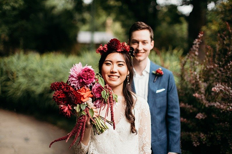 Fitzroy Gardens wedding