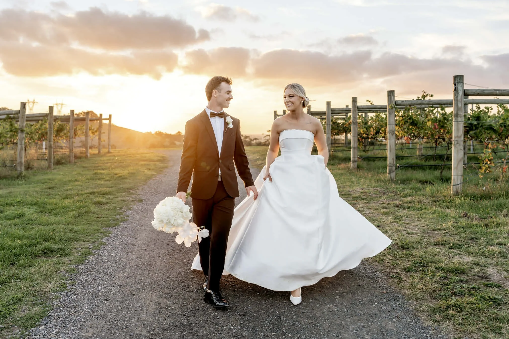 Melbourne outdoor wedding shoot inspo