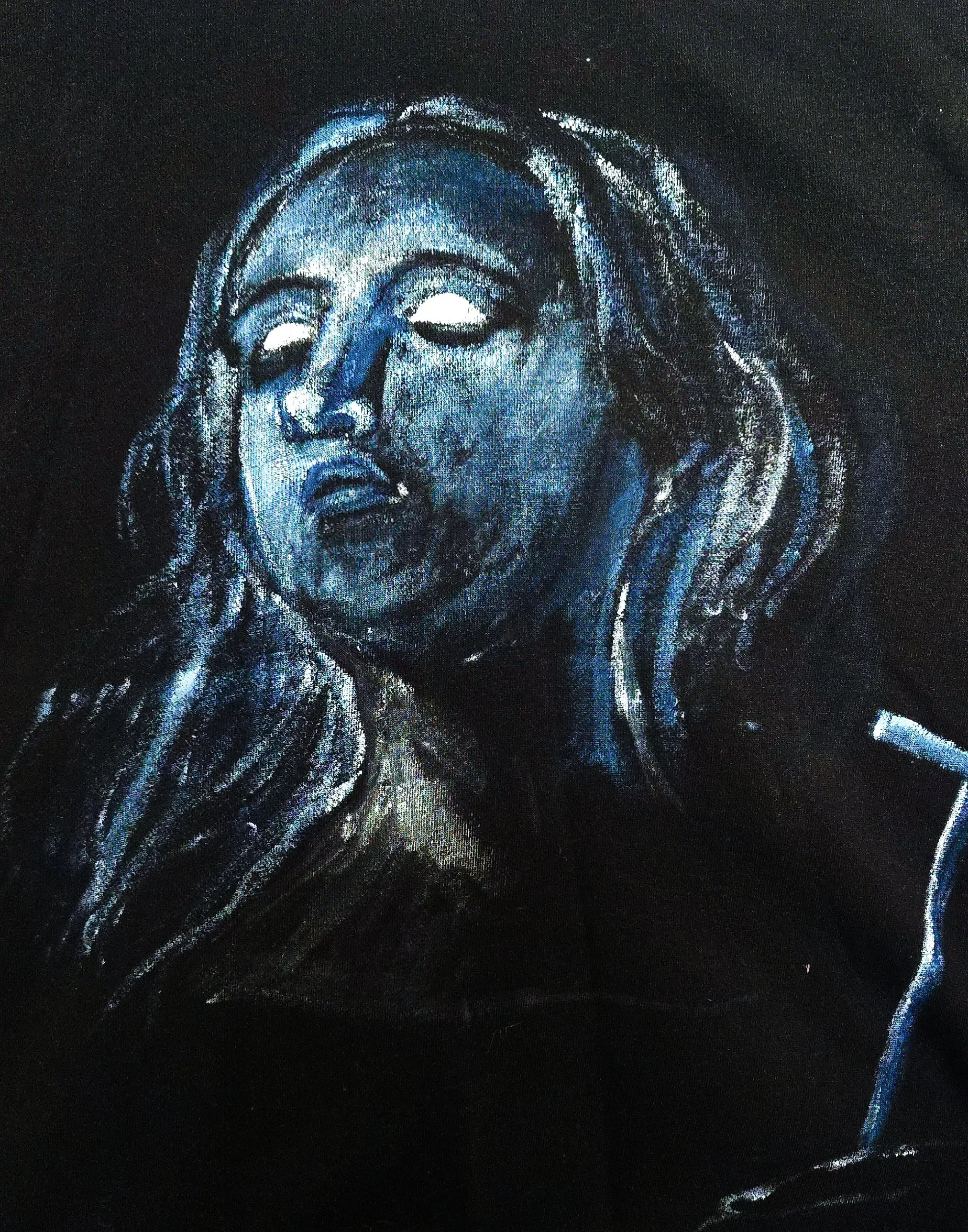 Angel
Acrylic on Hoodie