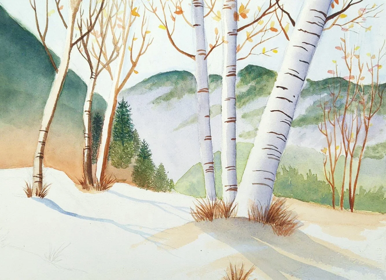 WIP - Last of Fall
Watercolor