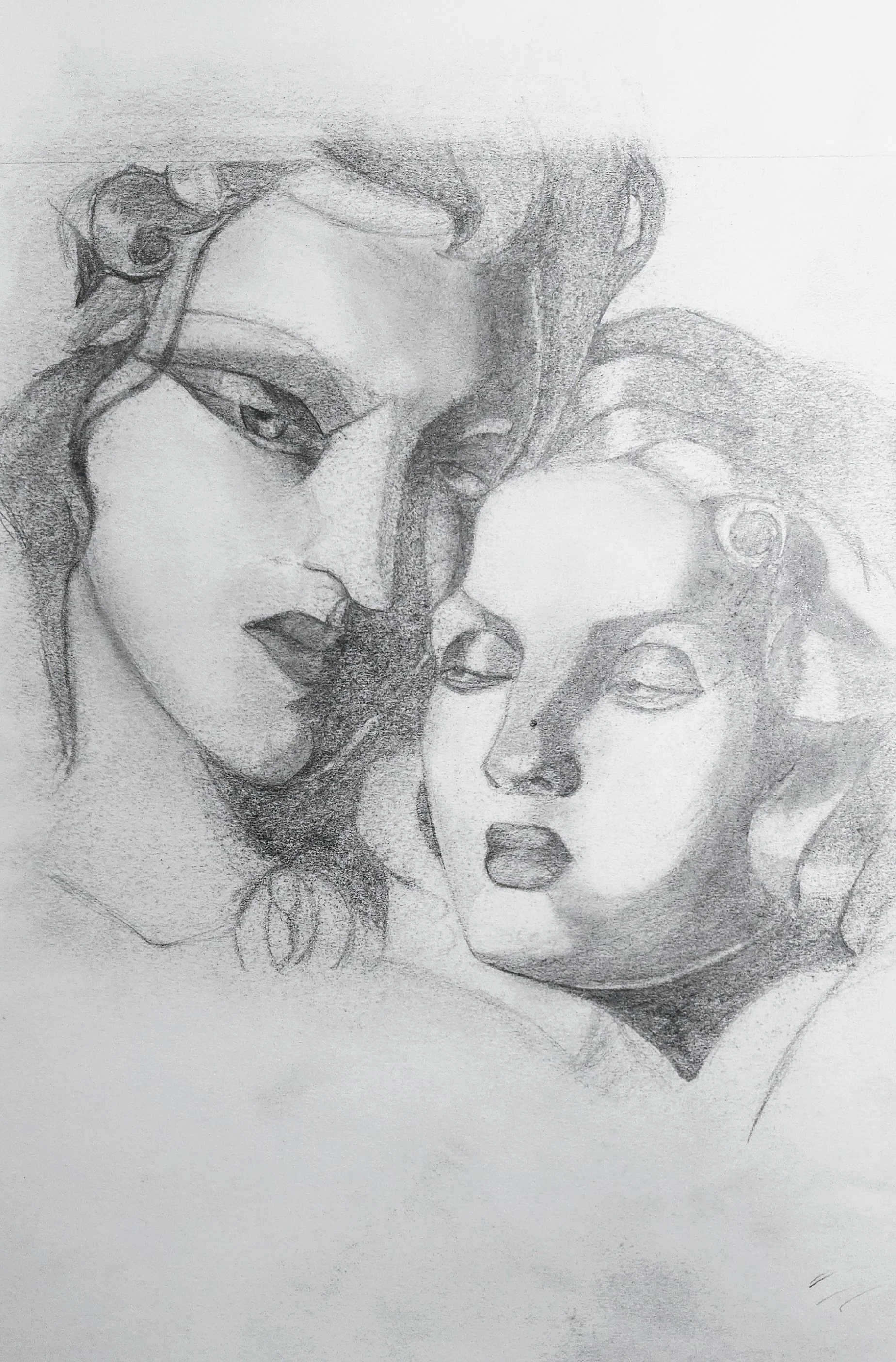 Tamara de Lempicka Study 1
Pencil on Paper