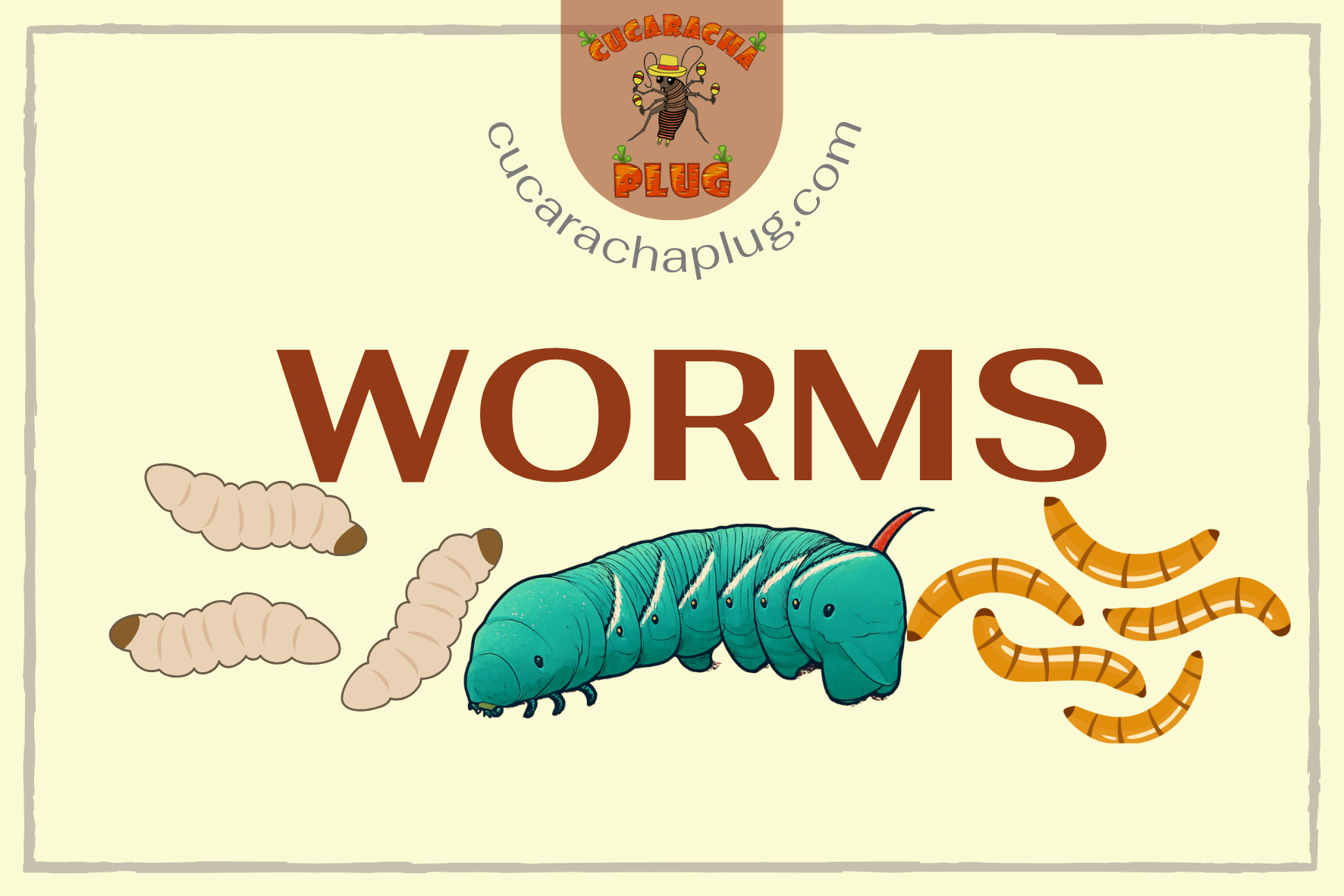 Close-up of real edible earthworms, some with light color and others with dark stripes.