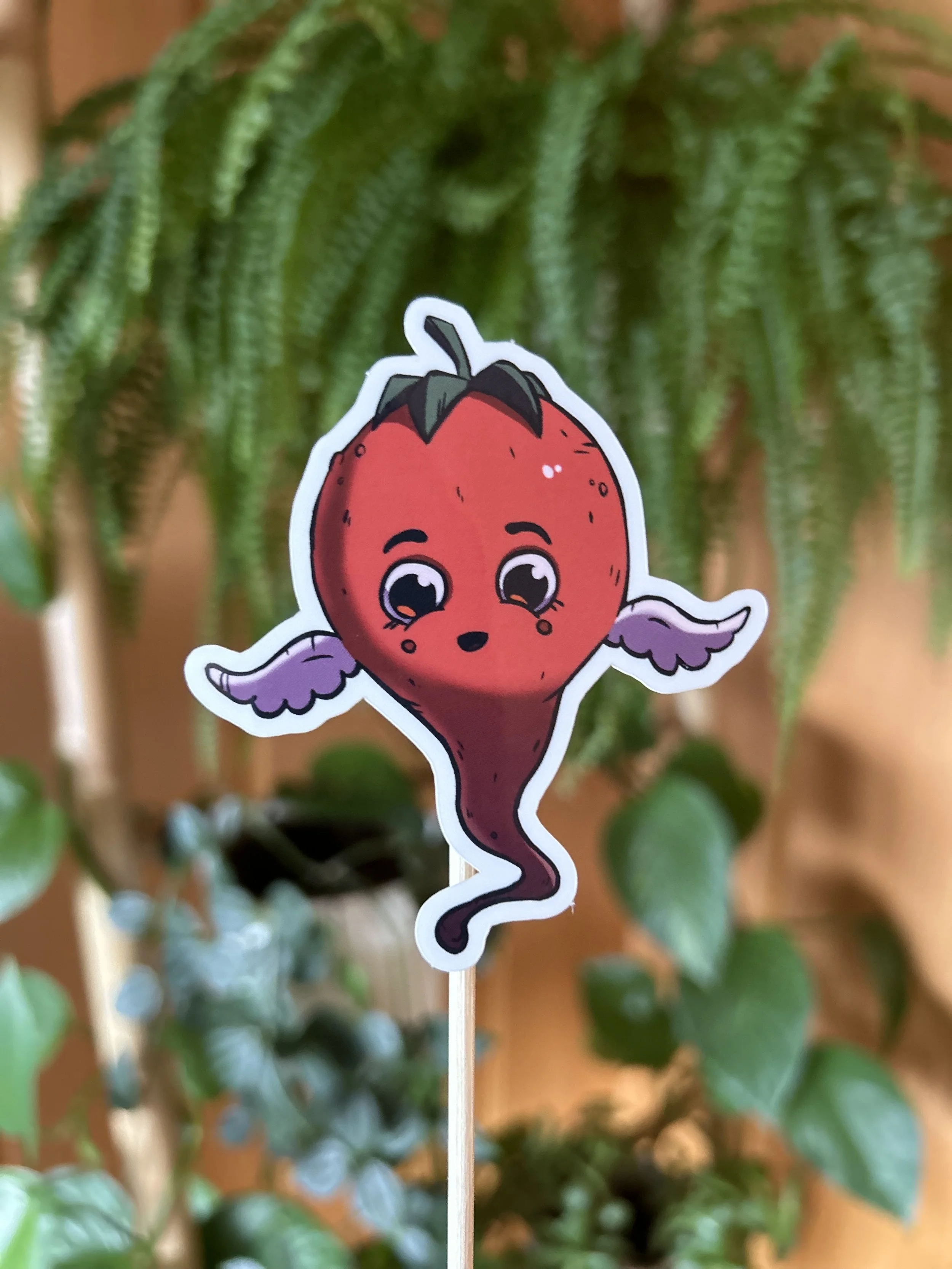Tomato Angel Sticker