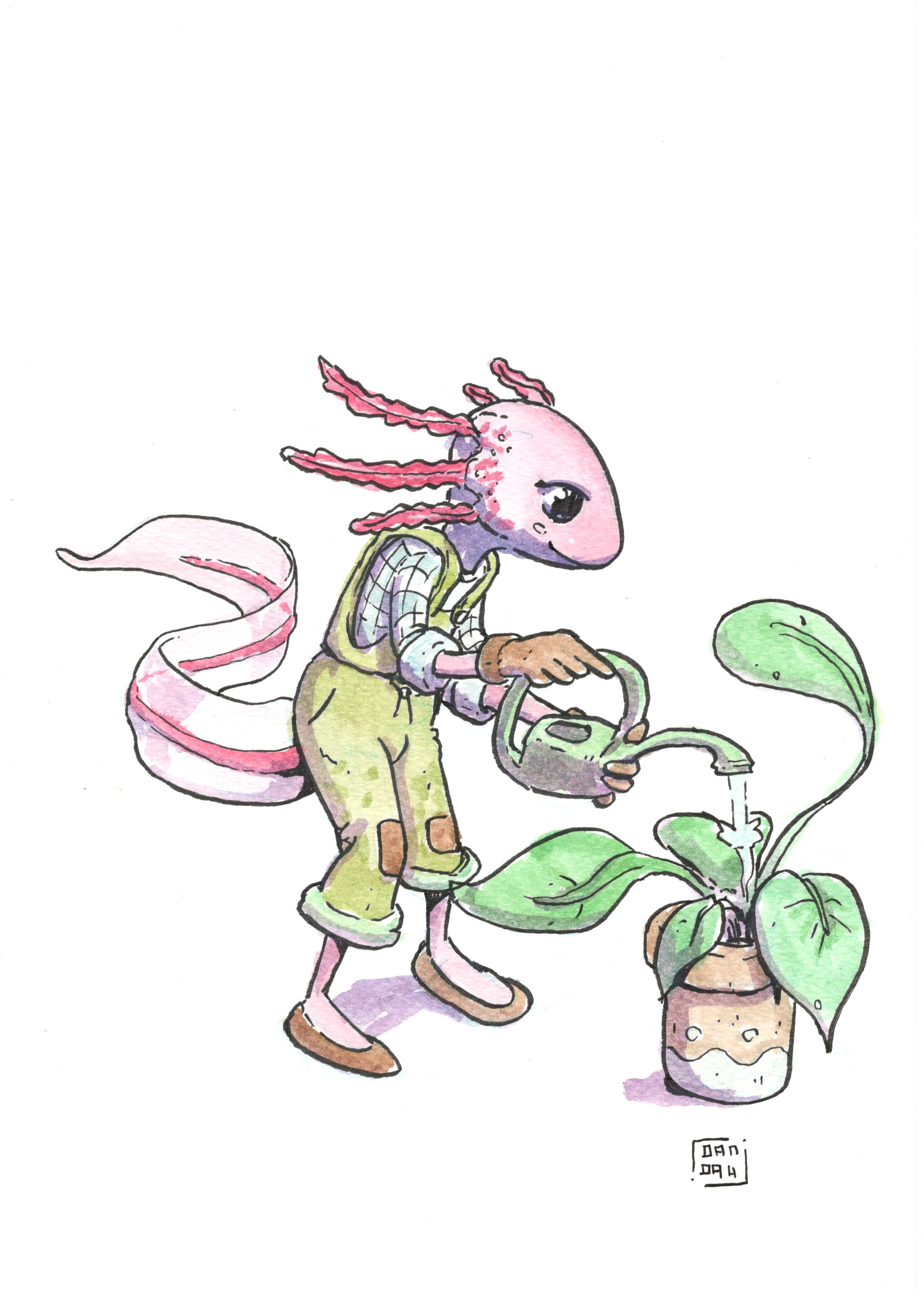 Axolotl Gardener