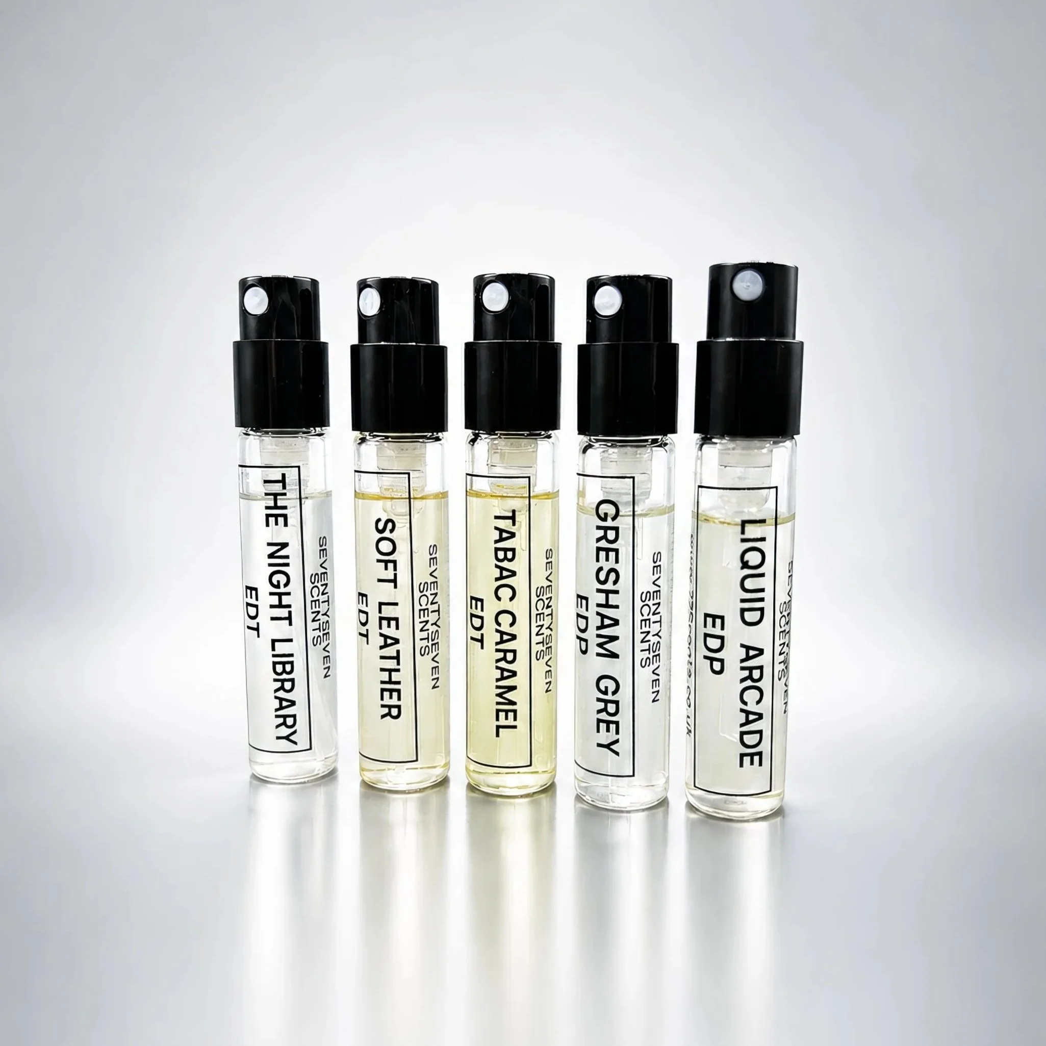 The Misters masculine scents sample set brings together five 2ml vials (Copy)