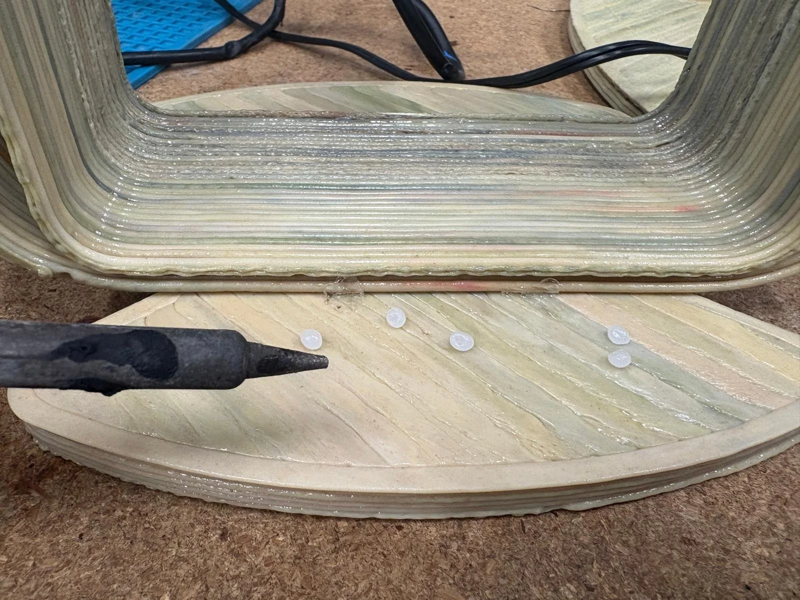 Welding plastic together