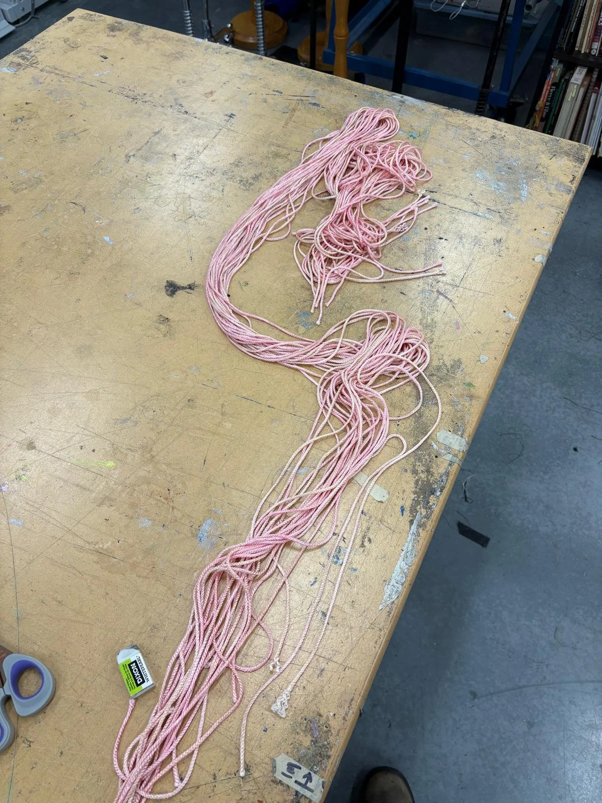 Retired climbing rope exploration