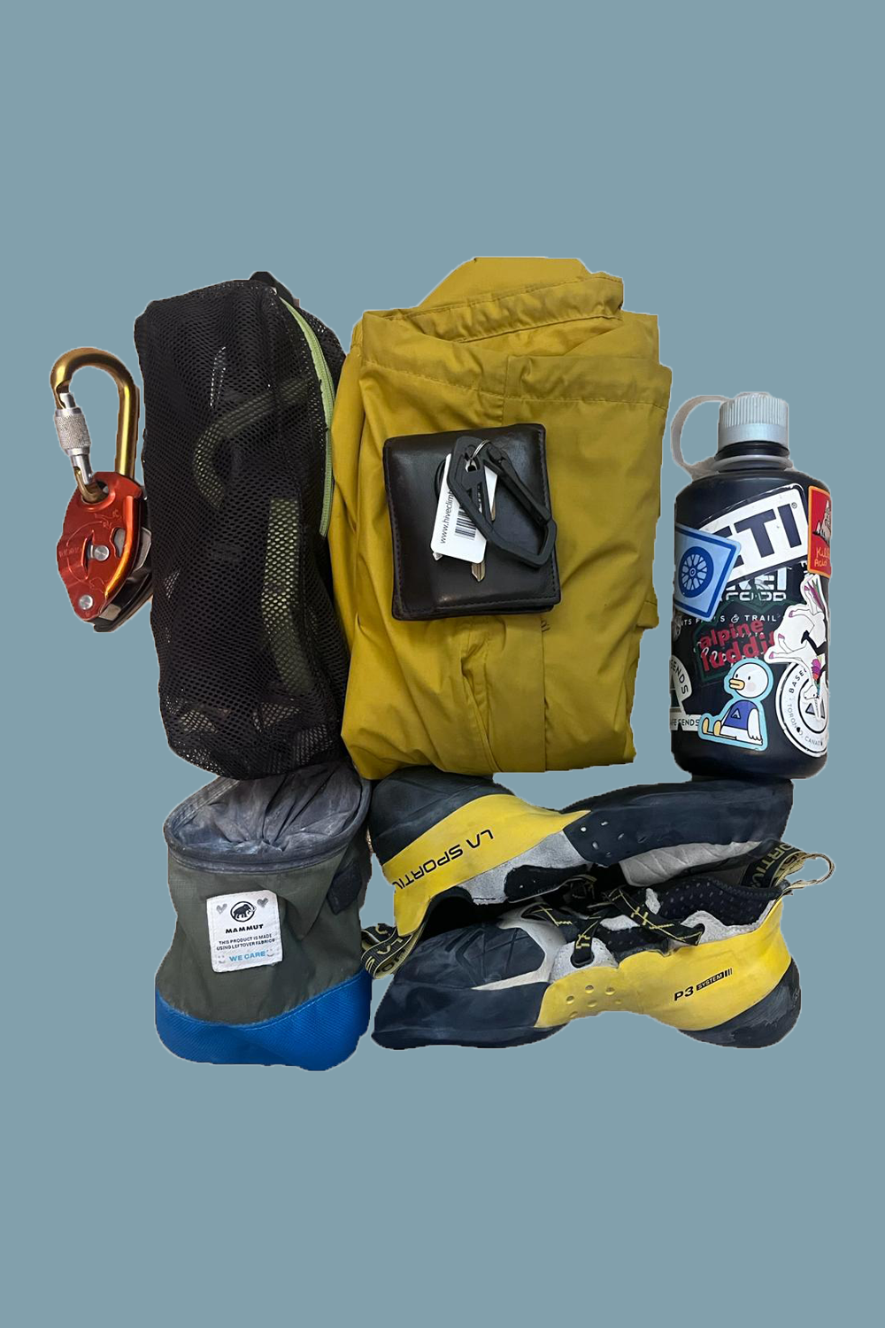 Items to be stored in the bag