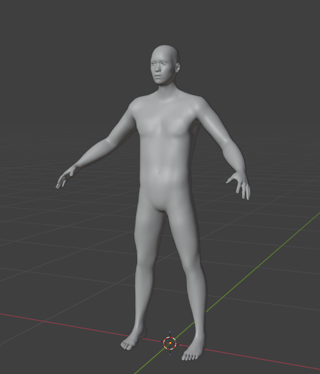 3D mannequin created from my 3D scan