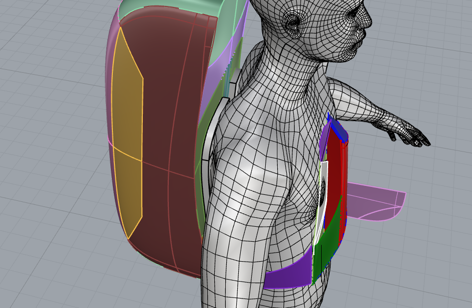 Testing ergonomics and fit on a 3D mannequin