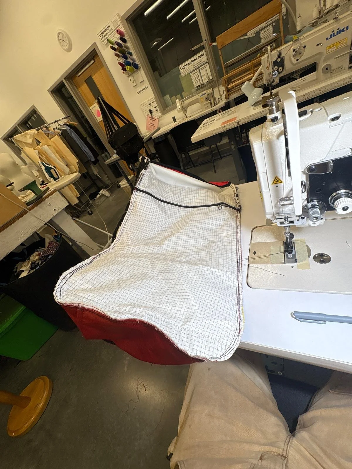 Back and front panel final assembly