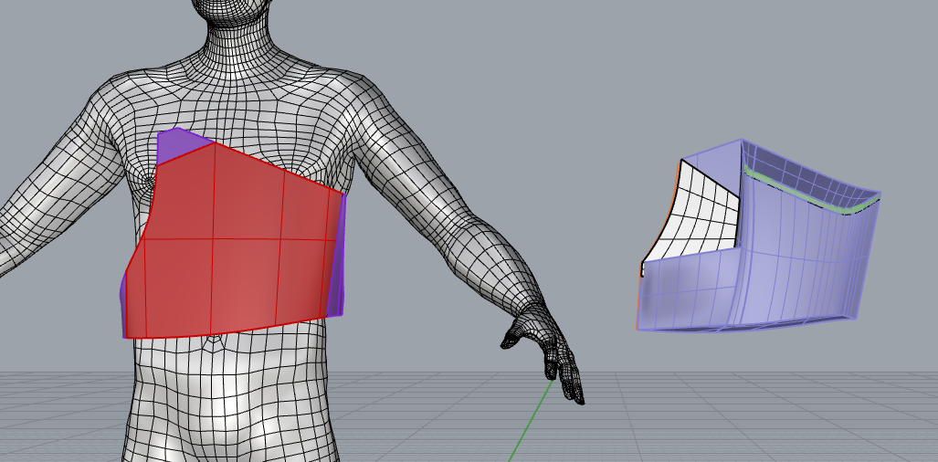 Digitizing paper form and creating initial bag model