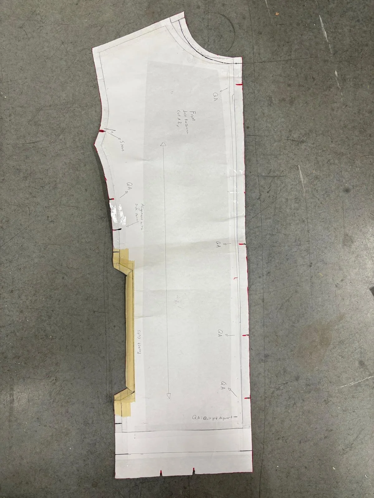 Pattern revisions