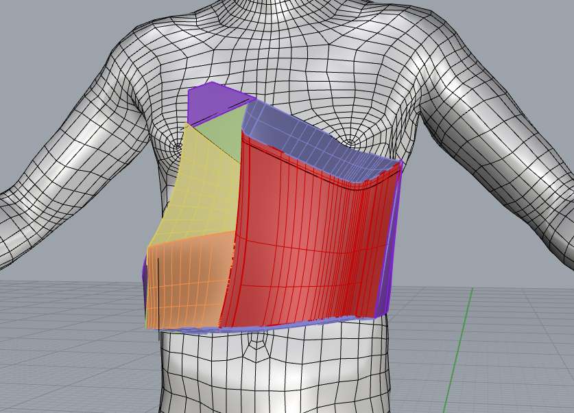 V1 pack patterning