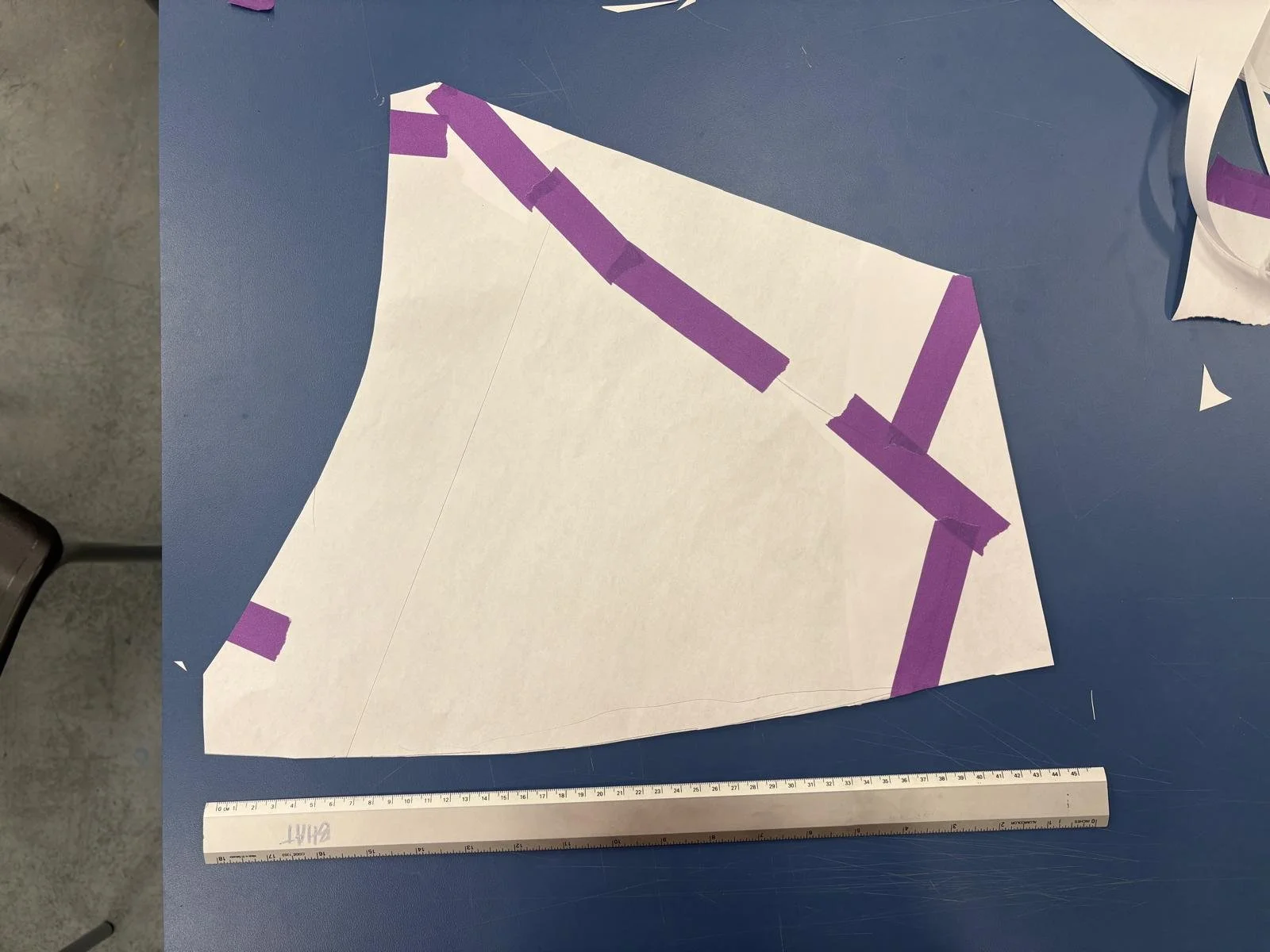 Paper model for ergonomics