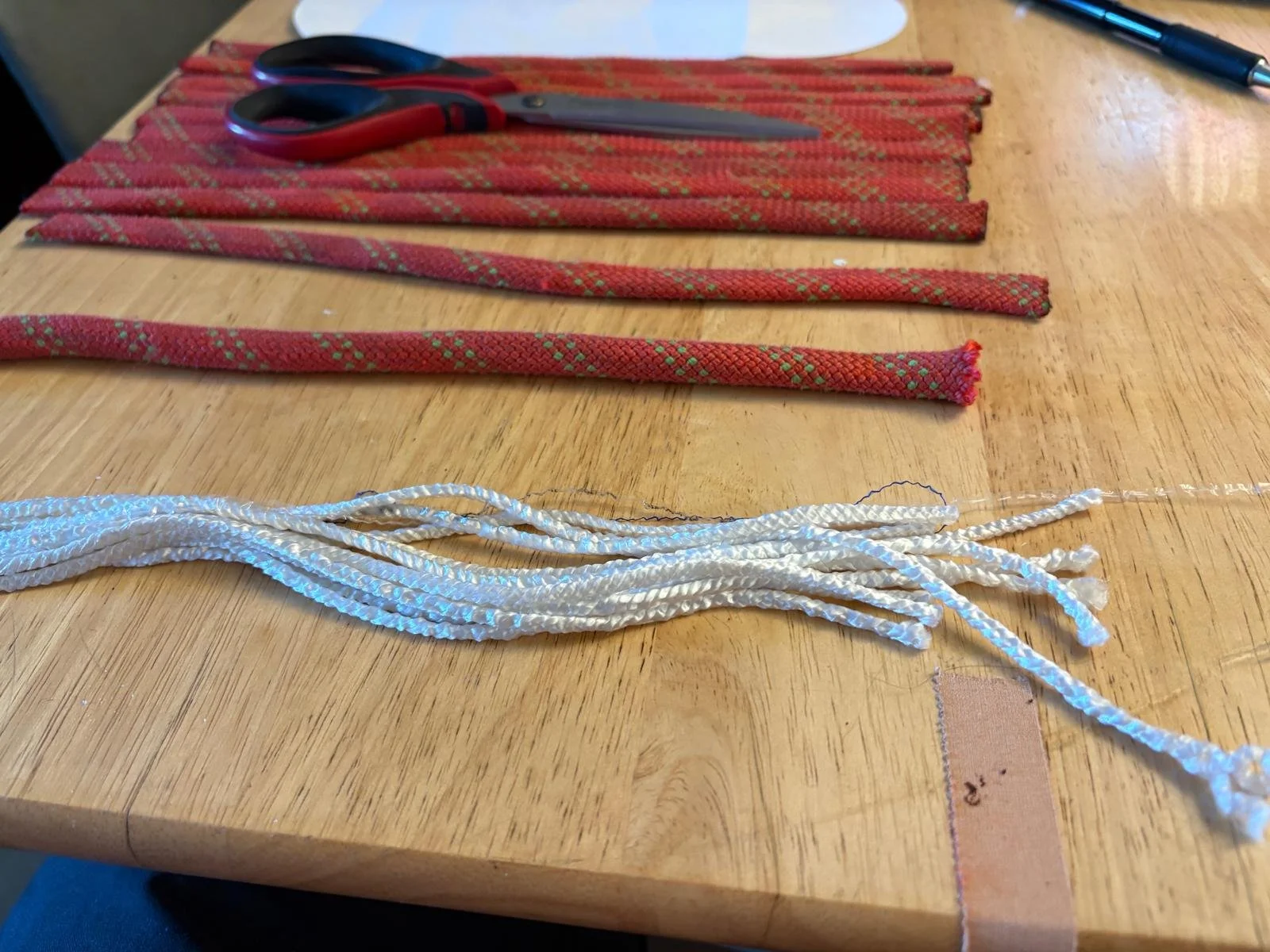 Rope breakdown