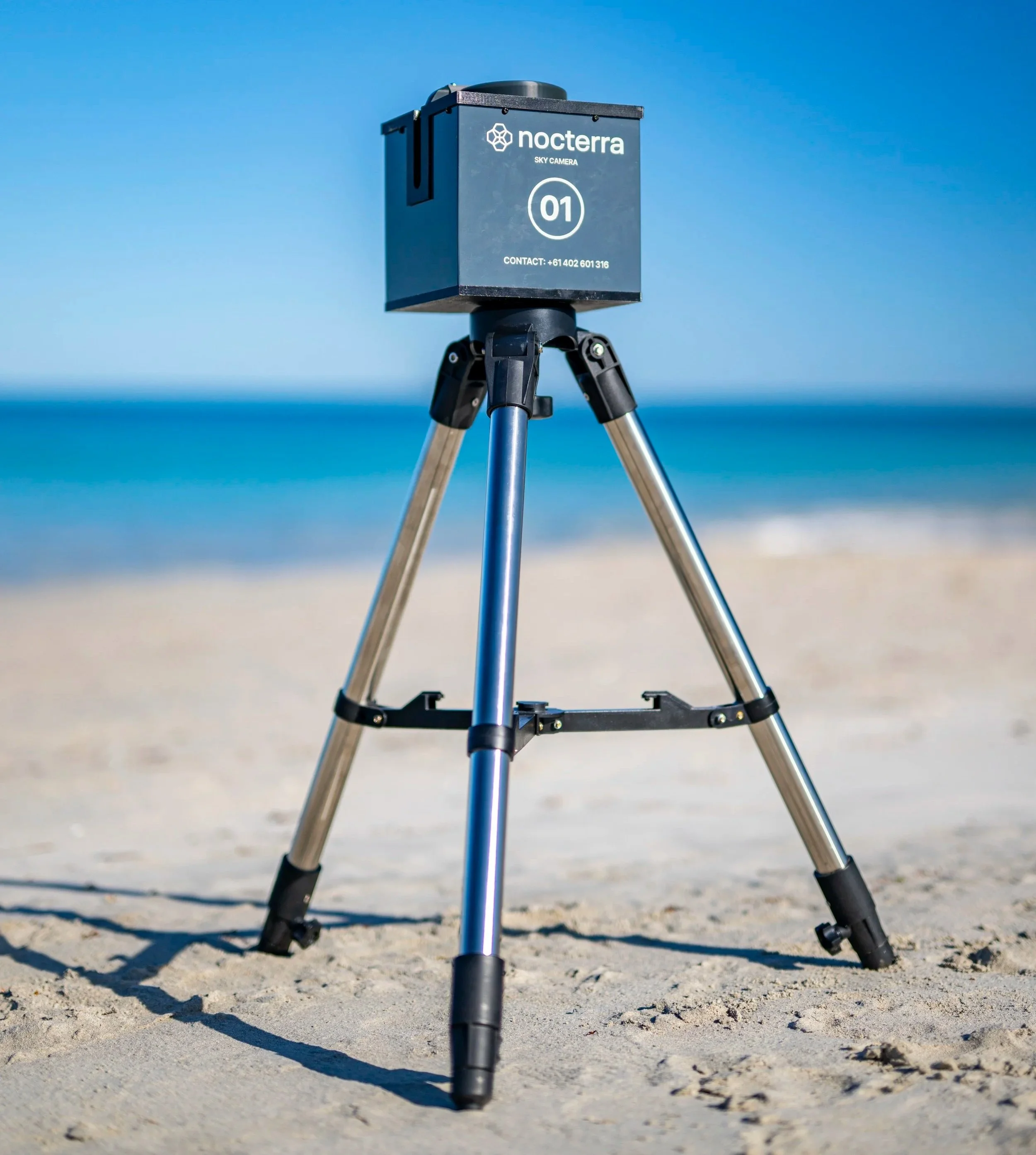 camera directed upwards towards night sky