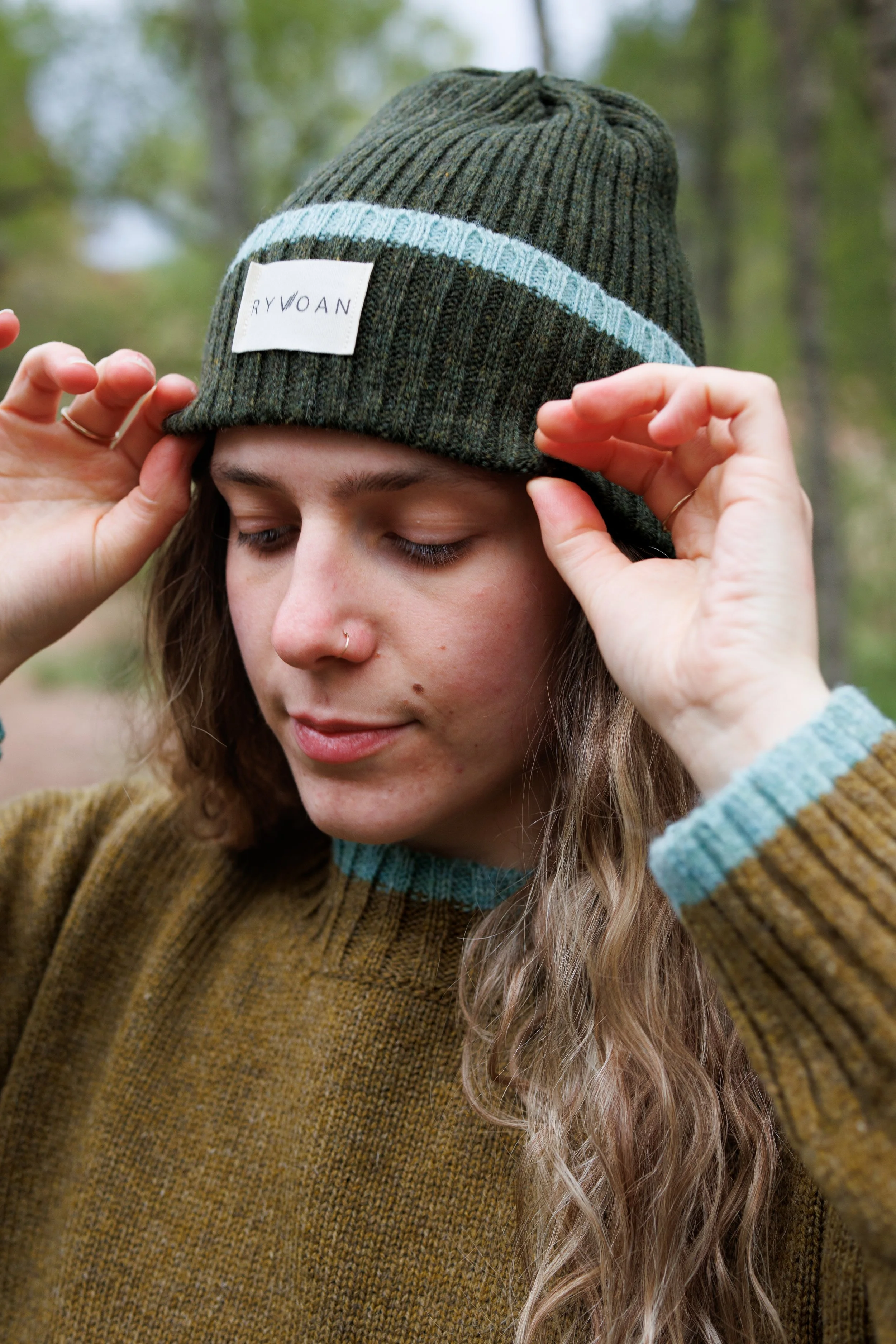 TRIM Beanie- Pine & Lochan