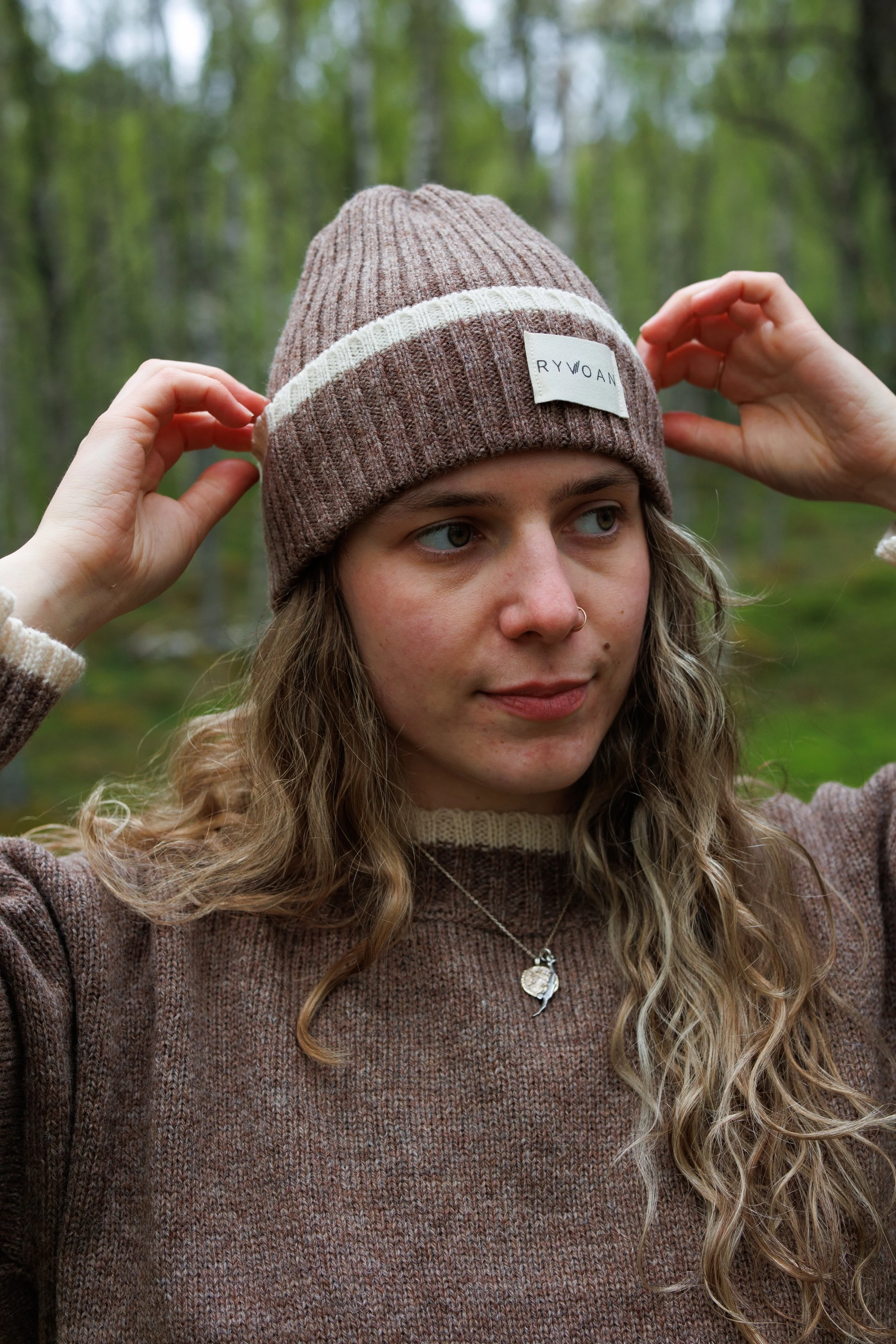 TRIM Beanie- Alder & Oat
