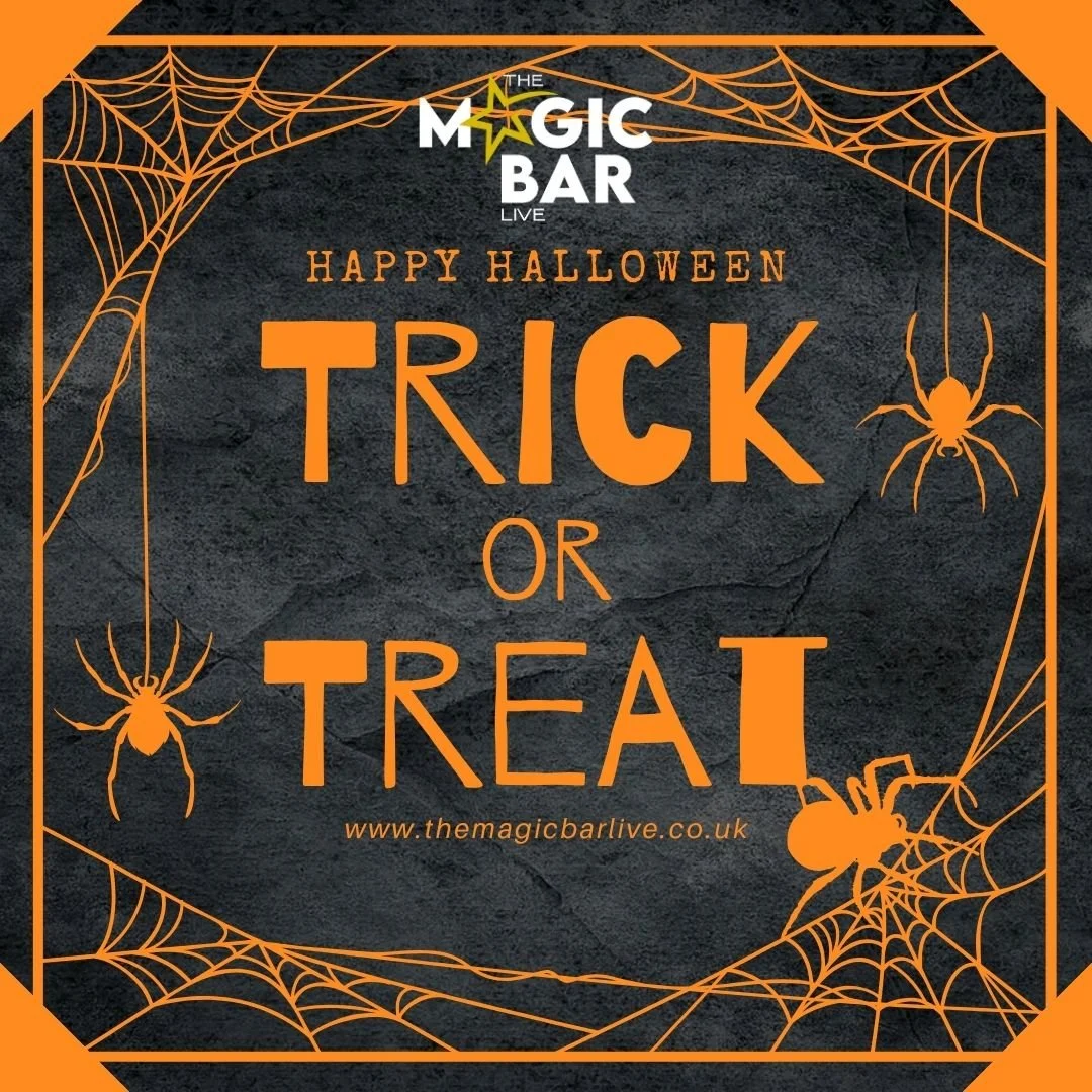 ⭐ Trick or Treat Box instore ⭐
From Saturday 25th - Friday 31st October we will have our Trick or Treat box in store. Any purchase over £30 instore will be able to reach into the box and pull out a 'Trick' or 'Treat'. 
Treats include: Free drin