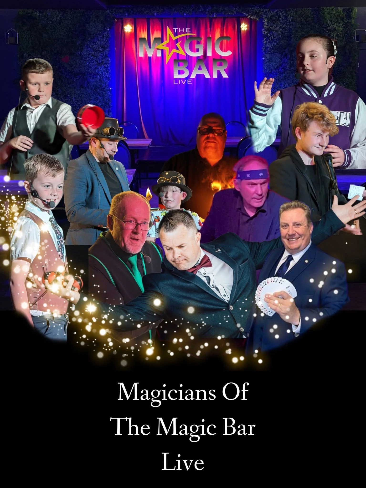 ⭐ Saturday - Magic Bar Magician's Show ⭐
Limited tickets available. Join us for our Magic Bar Magician's Show!

⏱  8pm
📆 Saturday 8th November 
🔗 https://buytickets.at/themagicbarliveltd/1855796