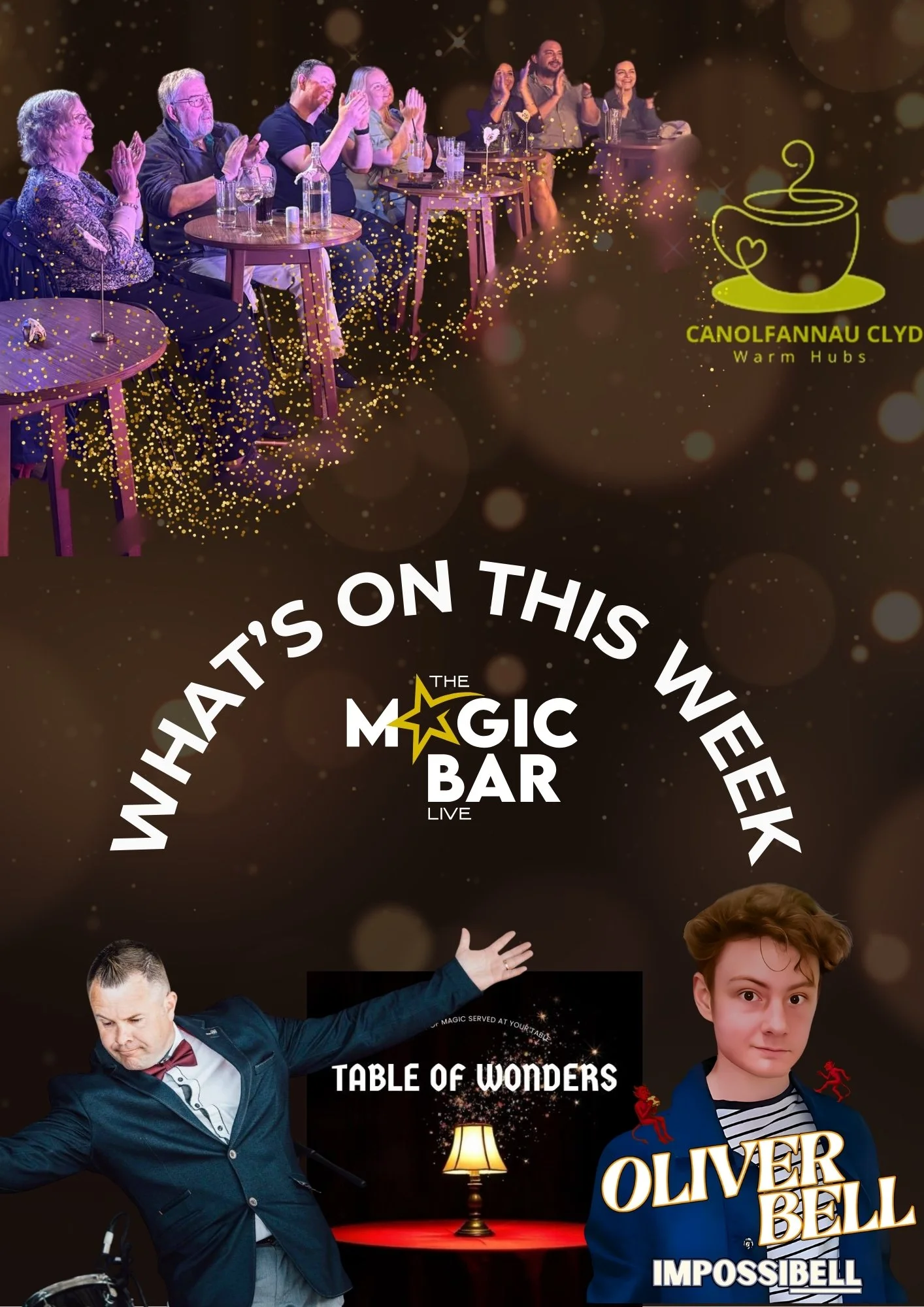 ⭐ What's on this week ⭐
What a busy week we have here at The Magic Bar Live!
Book tickets now: www.themagicbarlive.co.uk/tickets
#llandudno #nightout #restaurant #whatson #magic #familyfriendly #itstheweekend