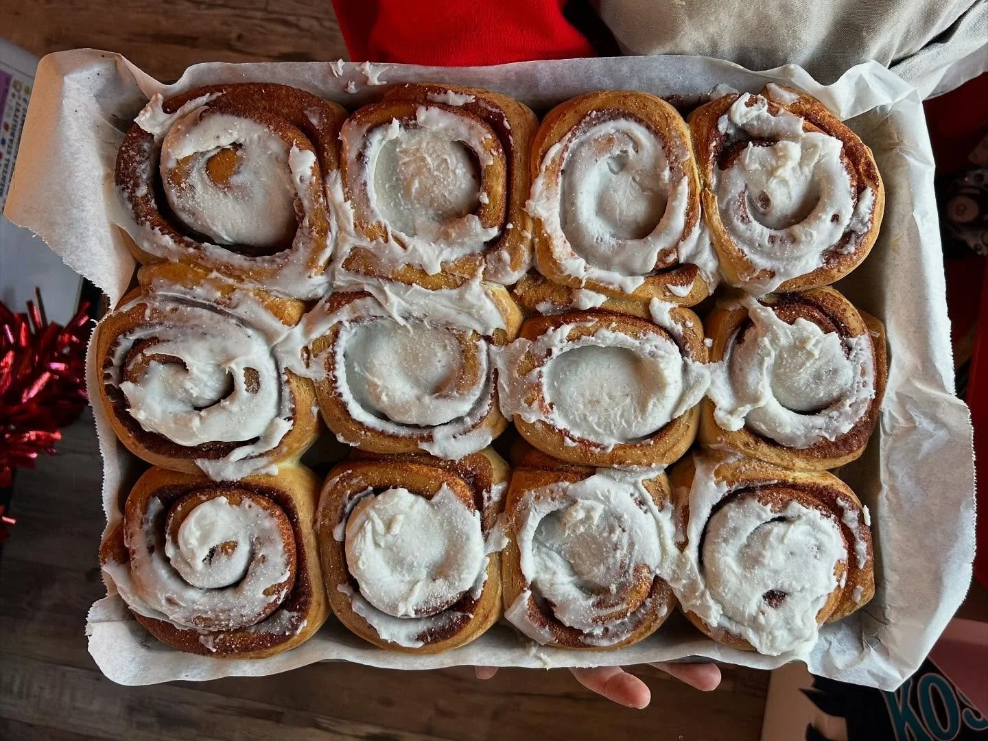 HAPPY SUNDAY ❤️ we are here til noon serving up only the freshest 🥰 should we claim best cinnamon bun in Charleston???? 🤔🤔🤔