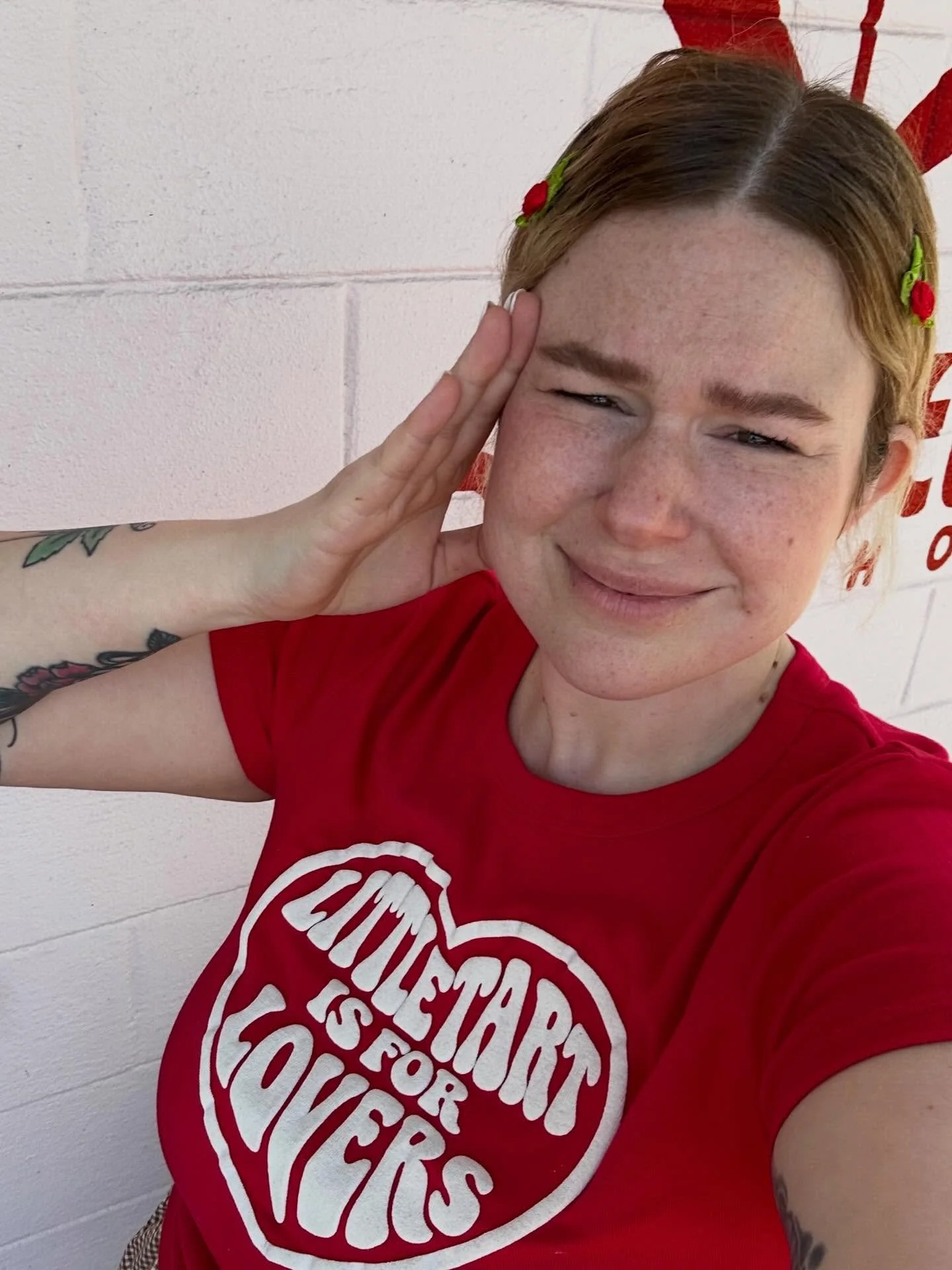 Hey, so today was INSANE!!! Yesterday was INSANE!!! 
You all showed UP for us this VDay and kept us running nonstop from open to close! We literally baked and sold every piece of pastry we had and my head is spinning a little from how much food we pu