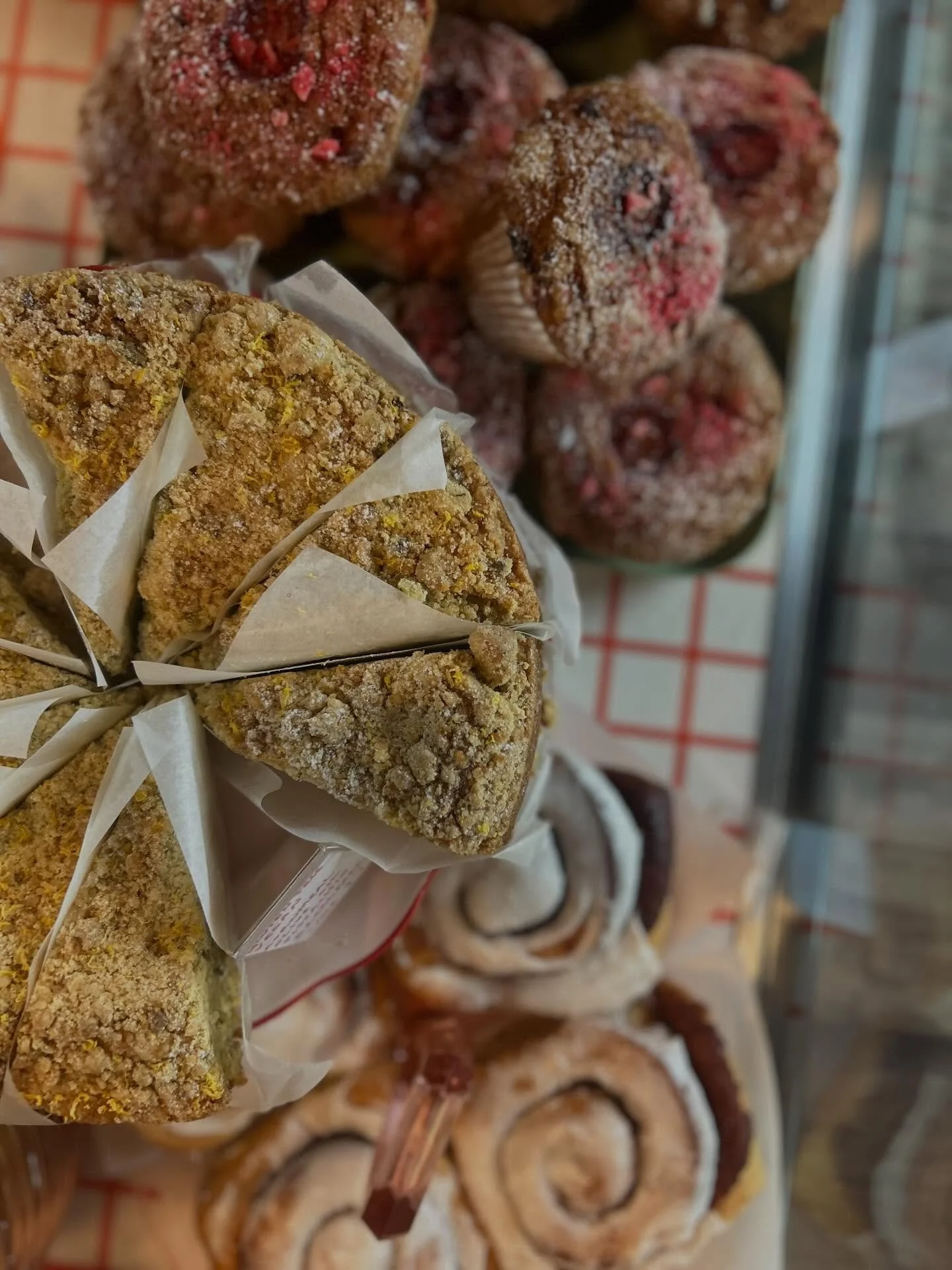 It seems the rain has cleared and the sun is coming out so we&rsquo;ve wiped all of the patio furniture down and prepared some special Sunday items so come hang with us 💕 we&rsquo;ll be here til noon!