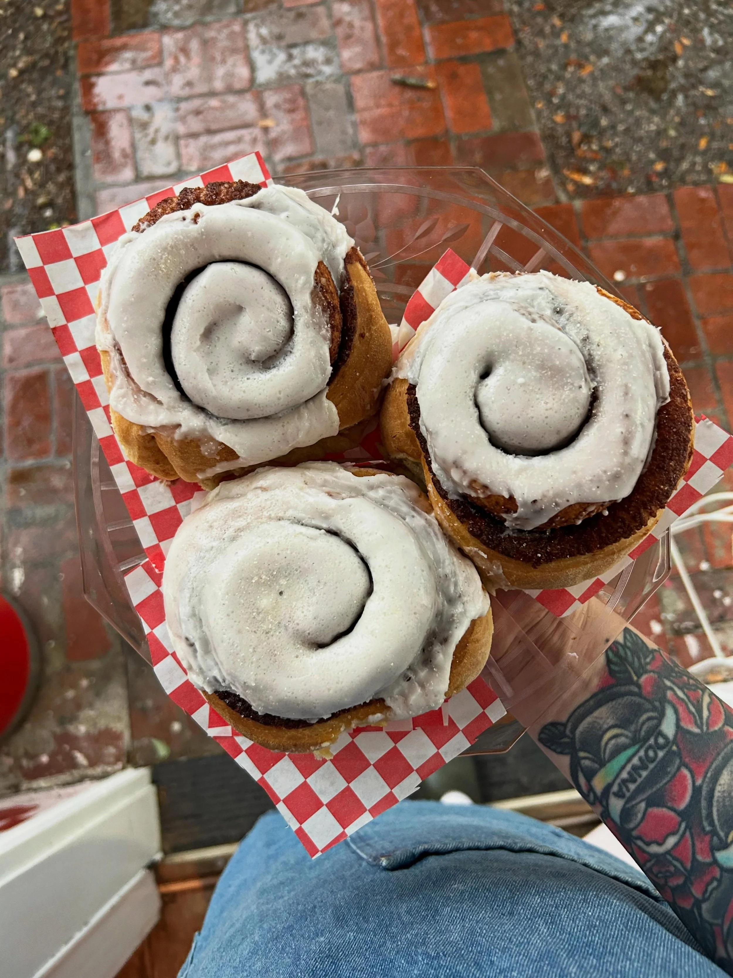 People often romanticize owning a bakery, but the truth is: never open one if your goal is to get rich. It only works if you have grit, patience, resilience, and a stubborn amount of hope that if what you create is good, people will come.

Today is M