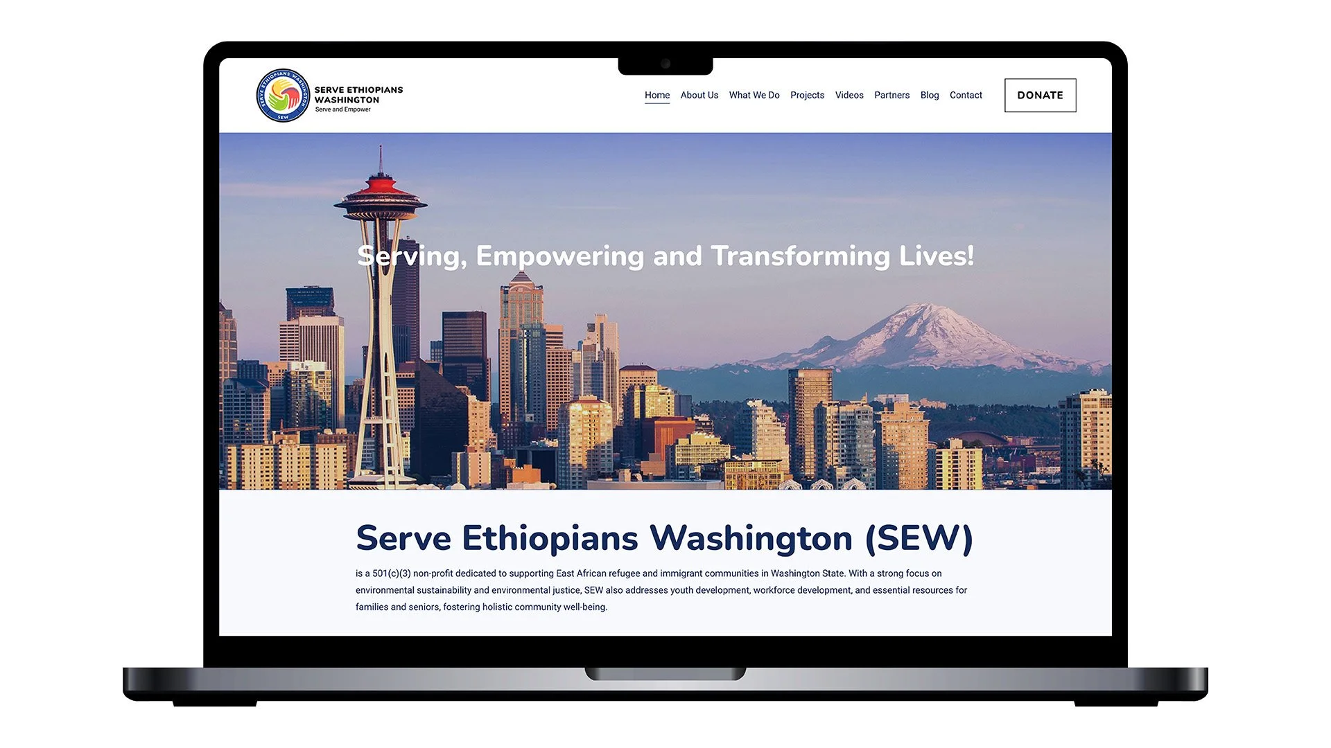 Serve Ethiopians Washington Website
