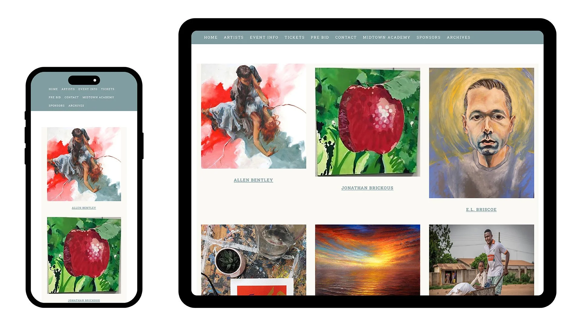2018 Uniting Diverse Artists Ipad Iphone 2 Artists