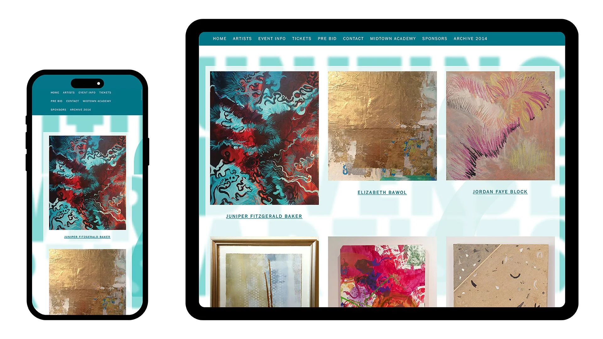 2016 Uniting Diverse Artists Ipad Iphone 3 Artists