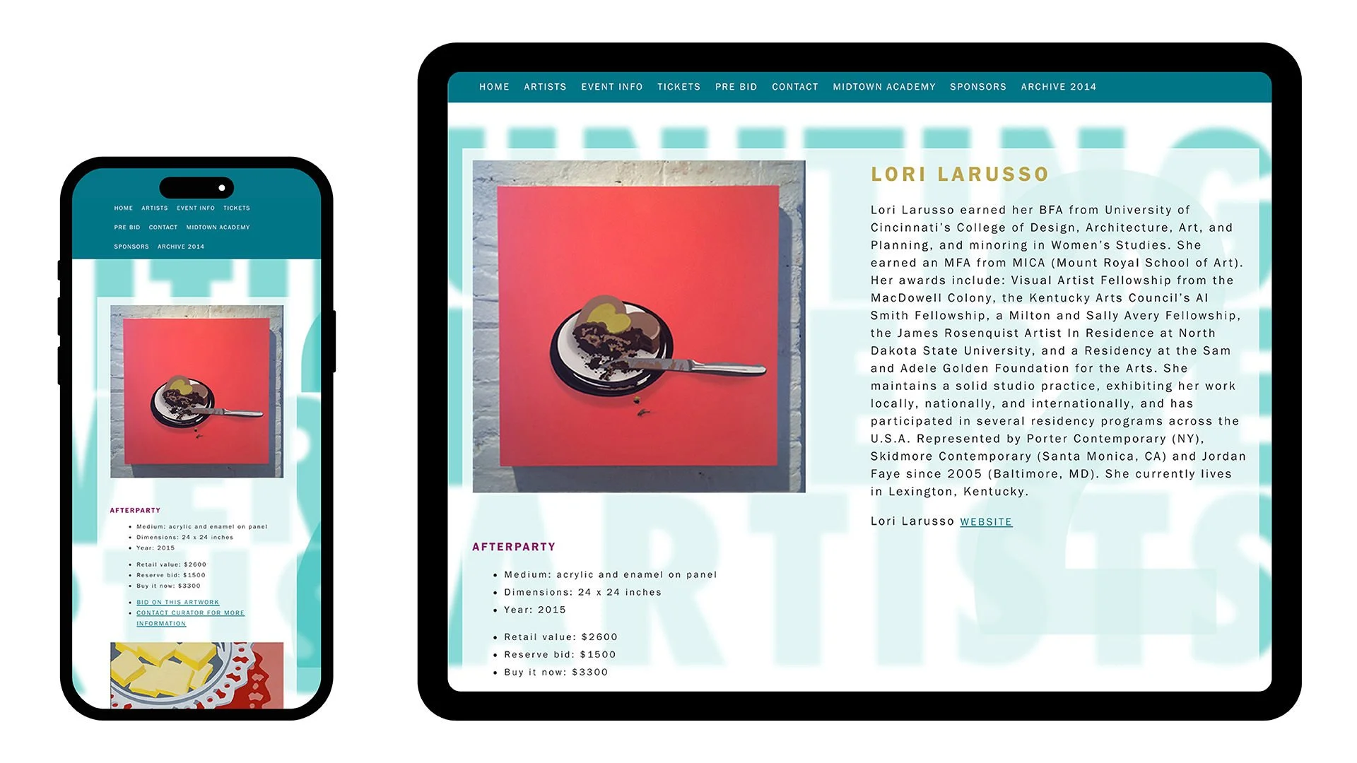 2016 Uniting Diverse Artists Ipad Iphone 4 Artist Detail