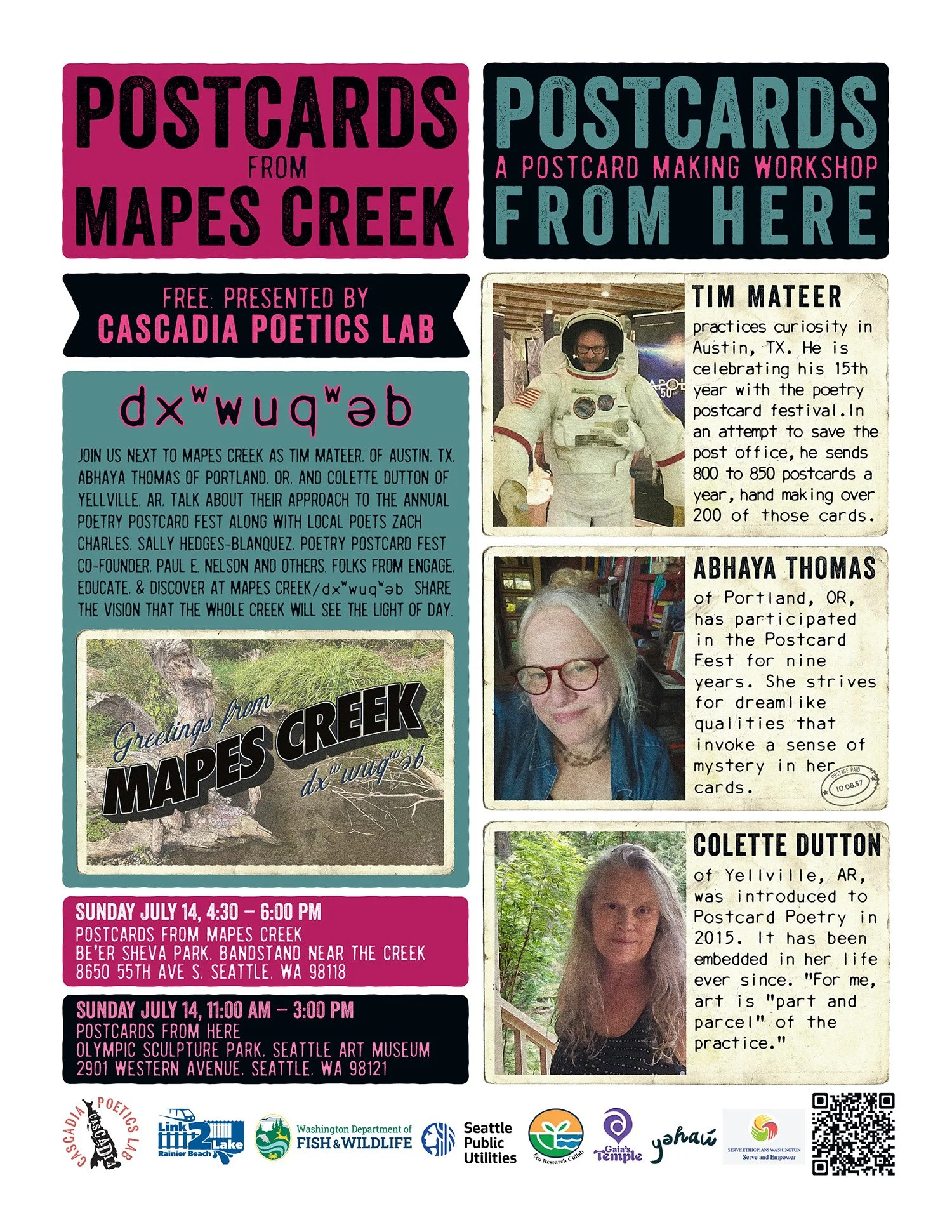 Postcards from Mapes Creek / Postcards From Here