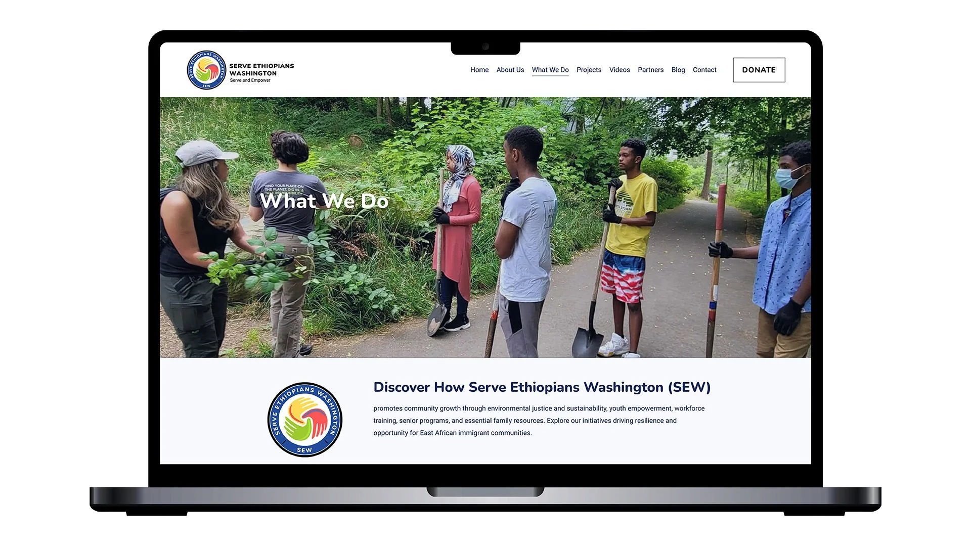 Serve Ethiopians Washington What We Do page