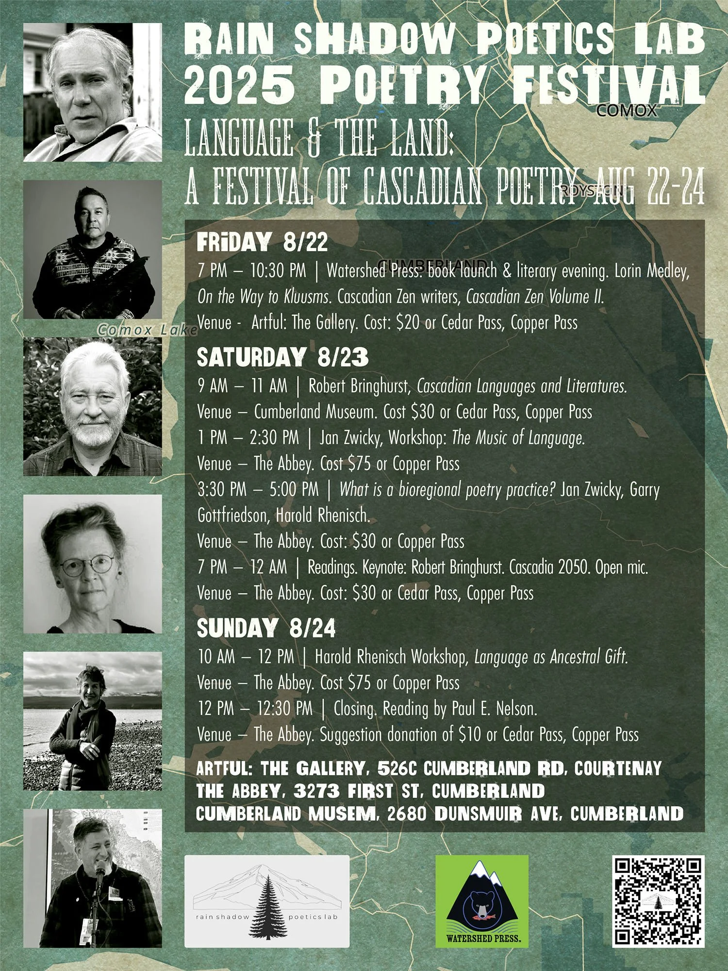 Rain Shadow Poetics Lab 2025 Poetry Festival