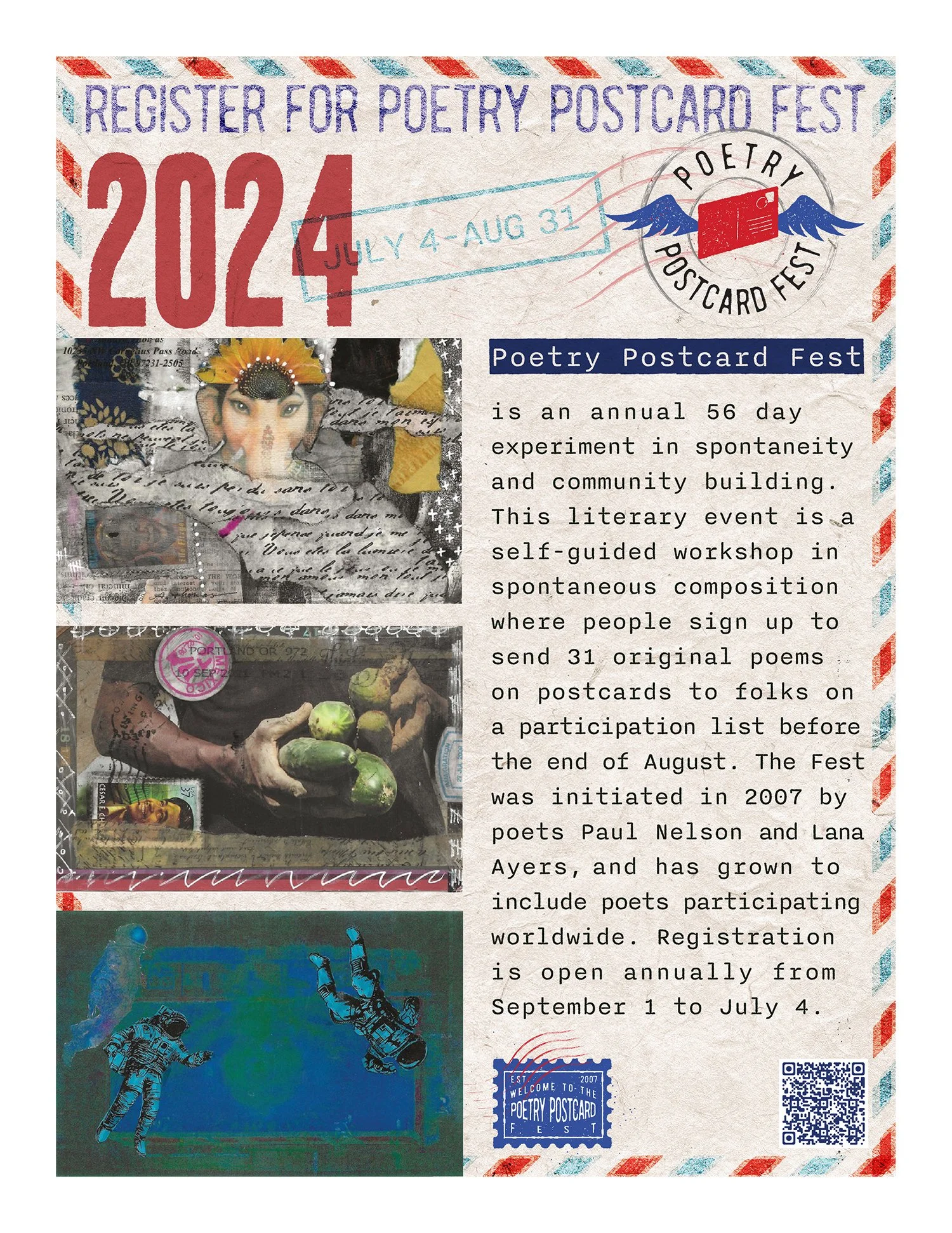 Poetry Postcard Fest 2024