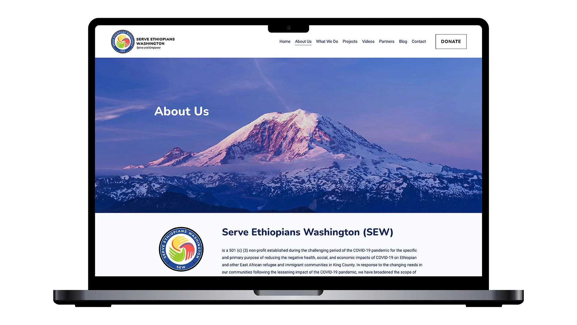 Serve Ethiopians Washington About page