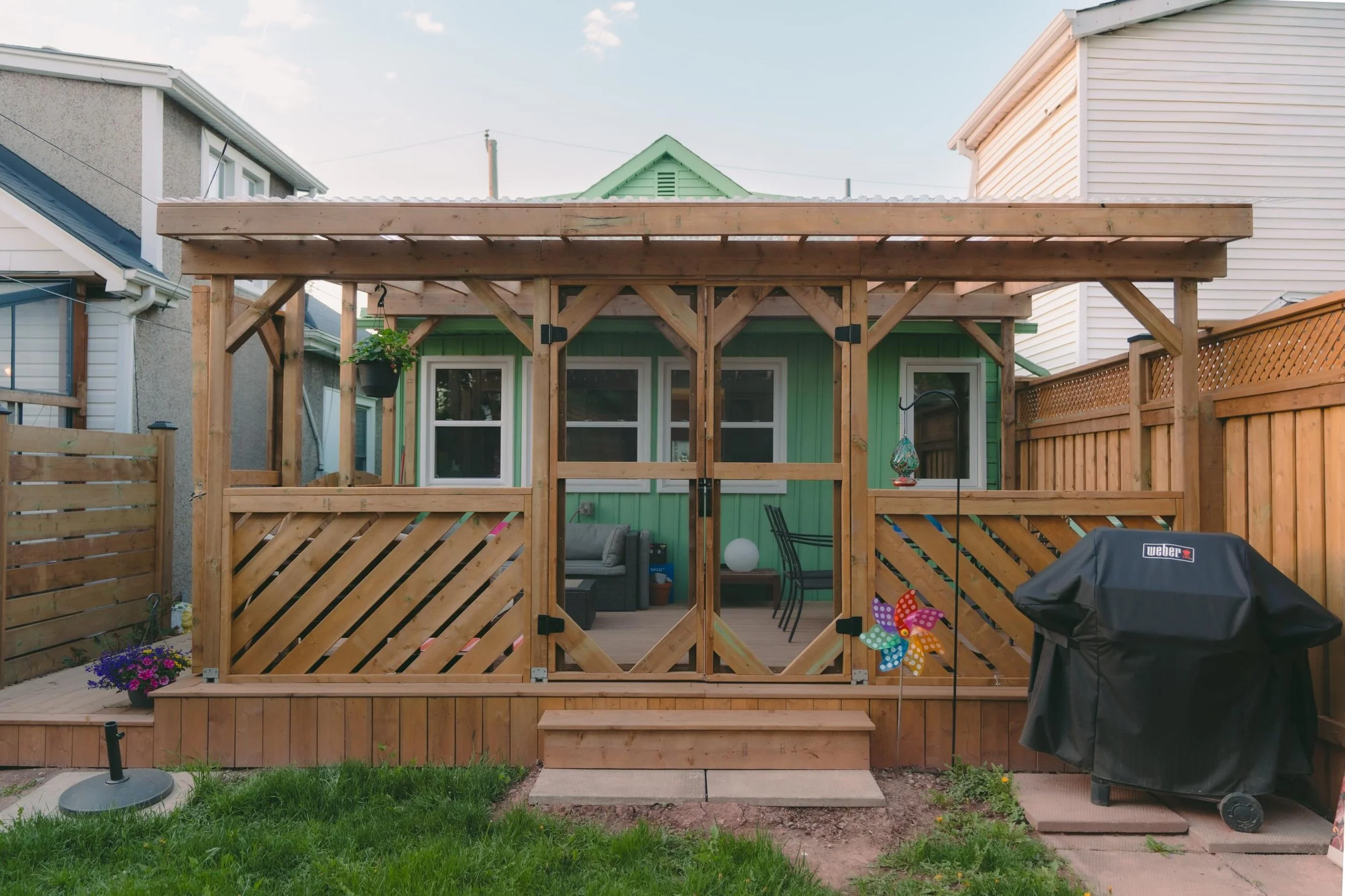If you need me, I&rsquo;ll be here ☀️

Thank you so much @bryansmitcarpentry for building us such a perfect summer oasis