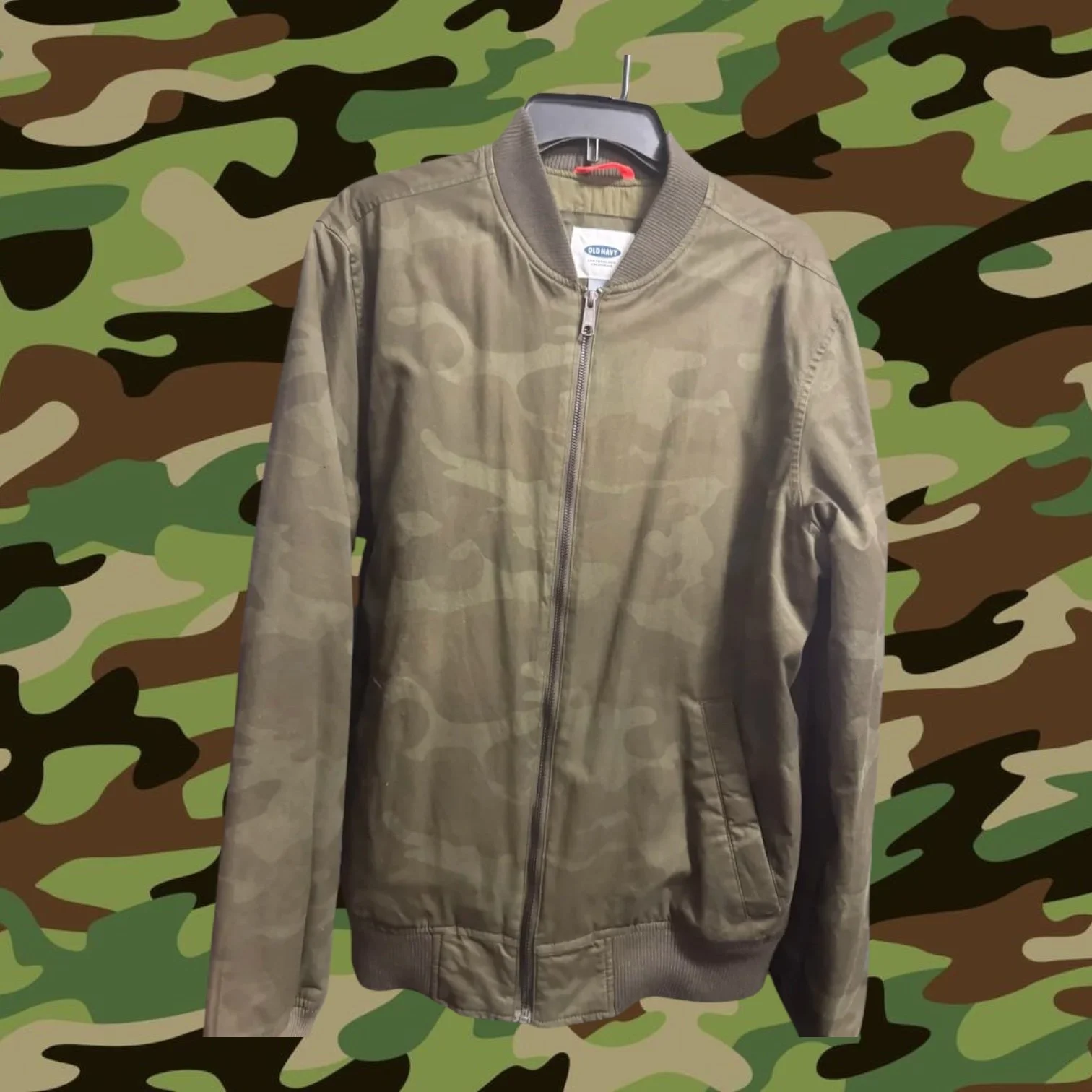 Old Navy Camo Jacket