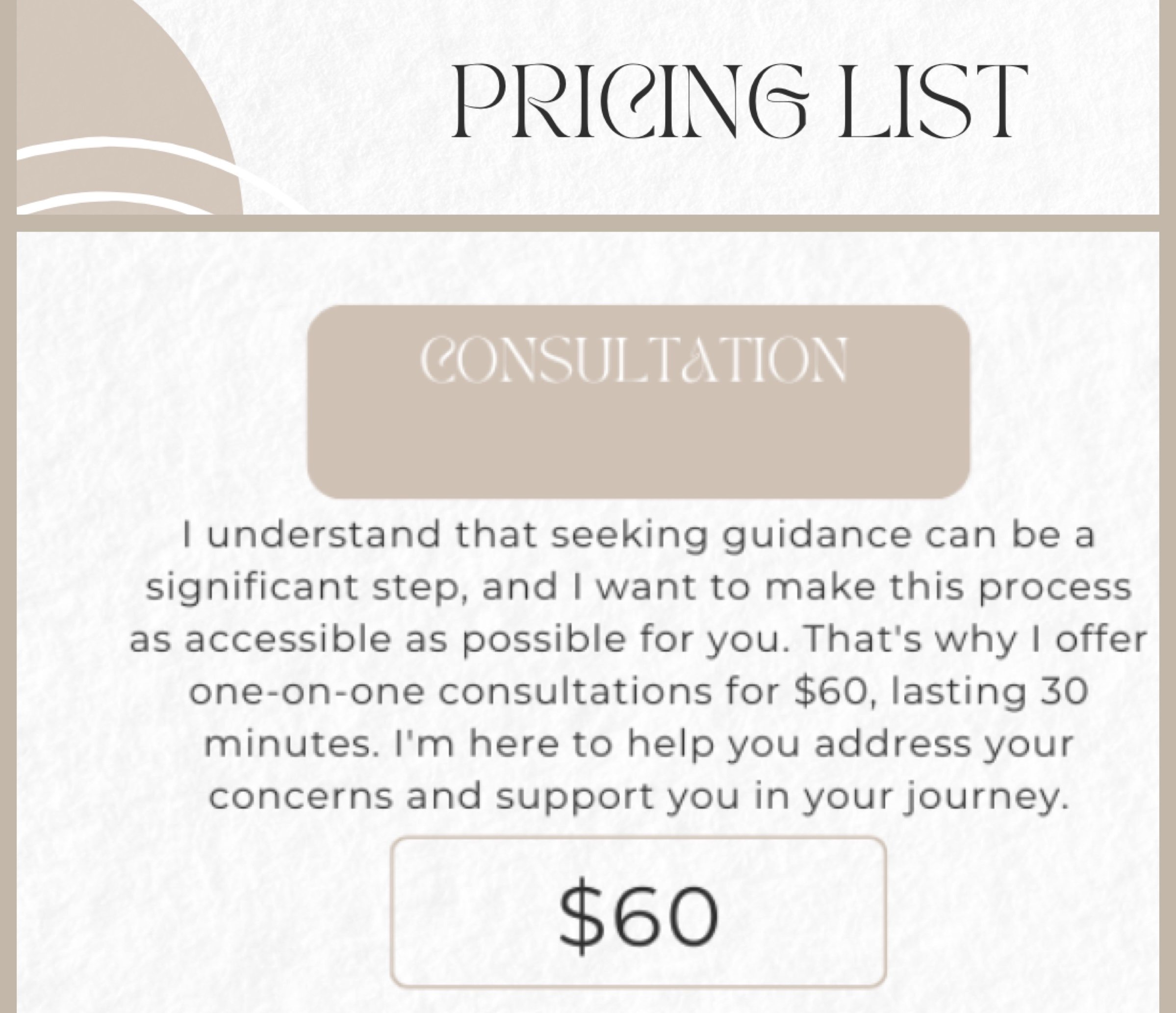 30-minute Consultation