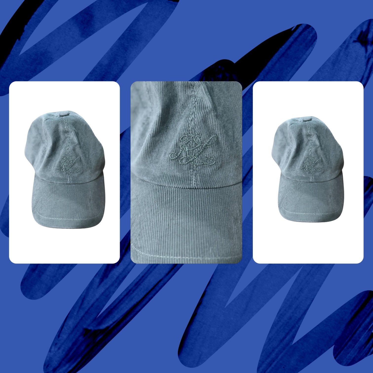 Ralph Lauren Teal/Green Corduroy Hat/Cap