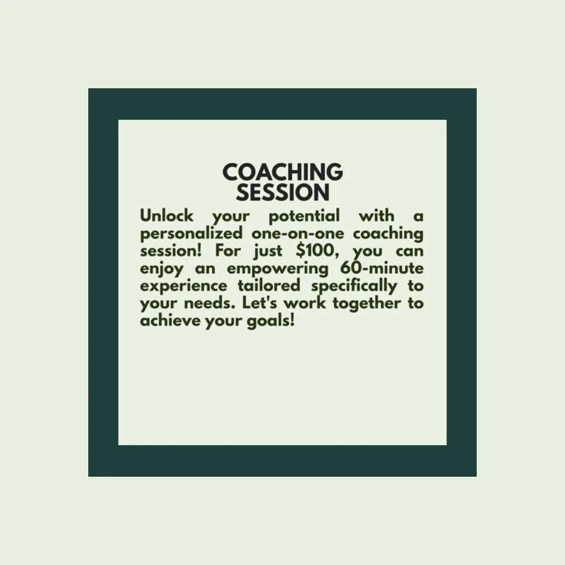 60 Minute Coaching Session