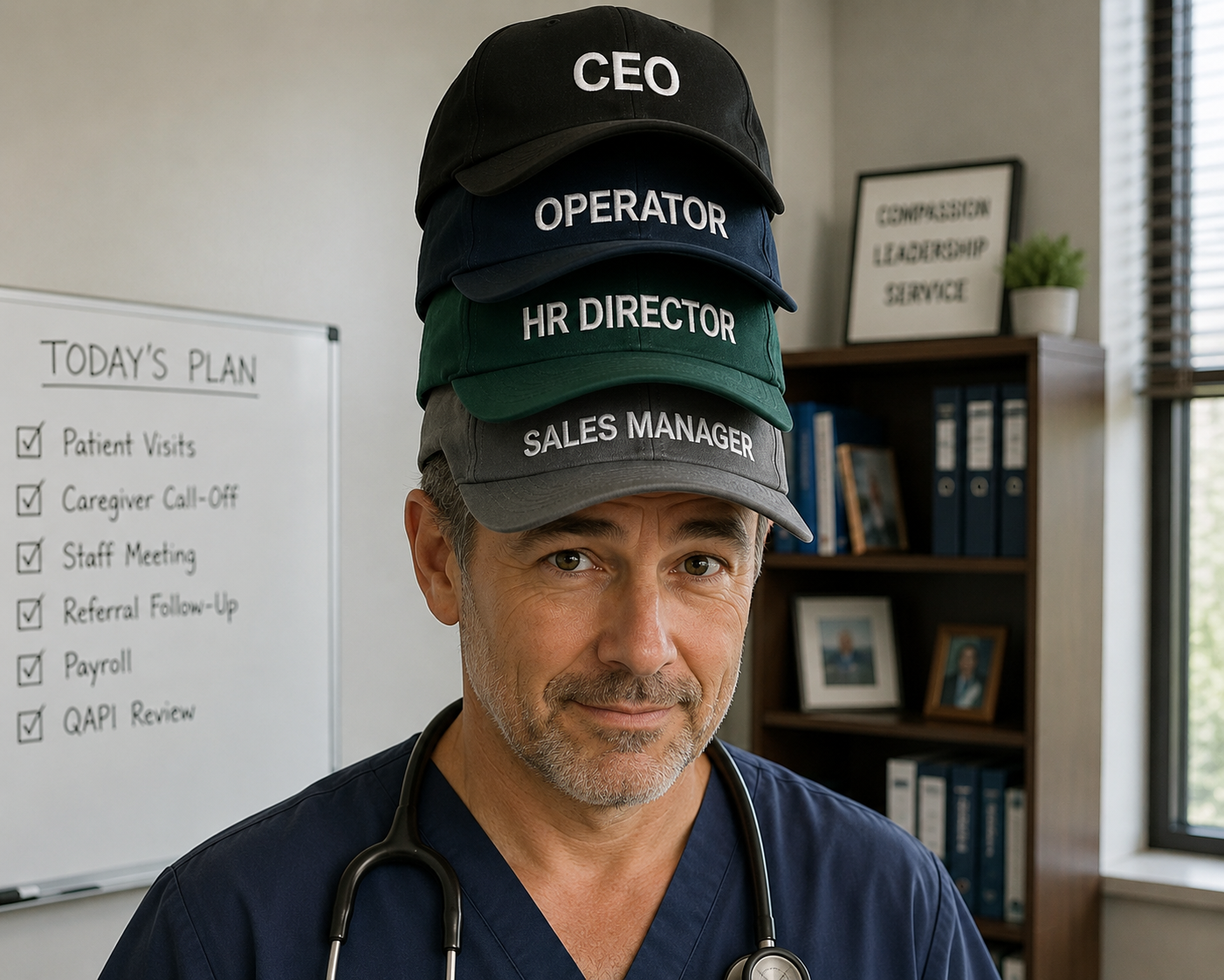 The 5 Hats Every Home Care Owner Wears — And Why Buyers Care About Each One