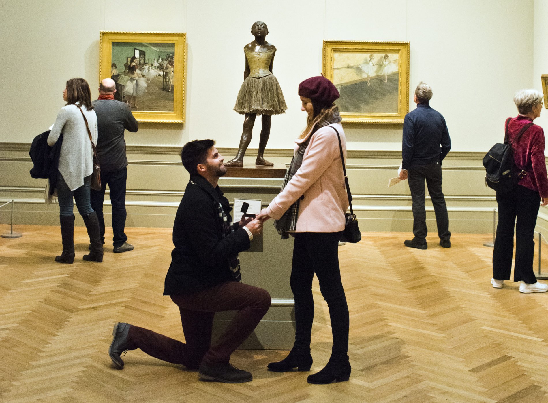 Met Museum proposal. Degas sculpture.