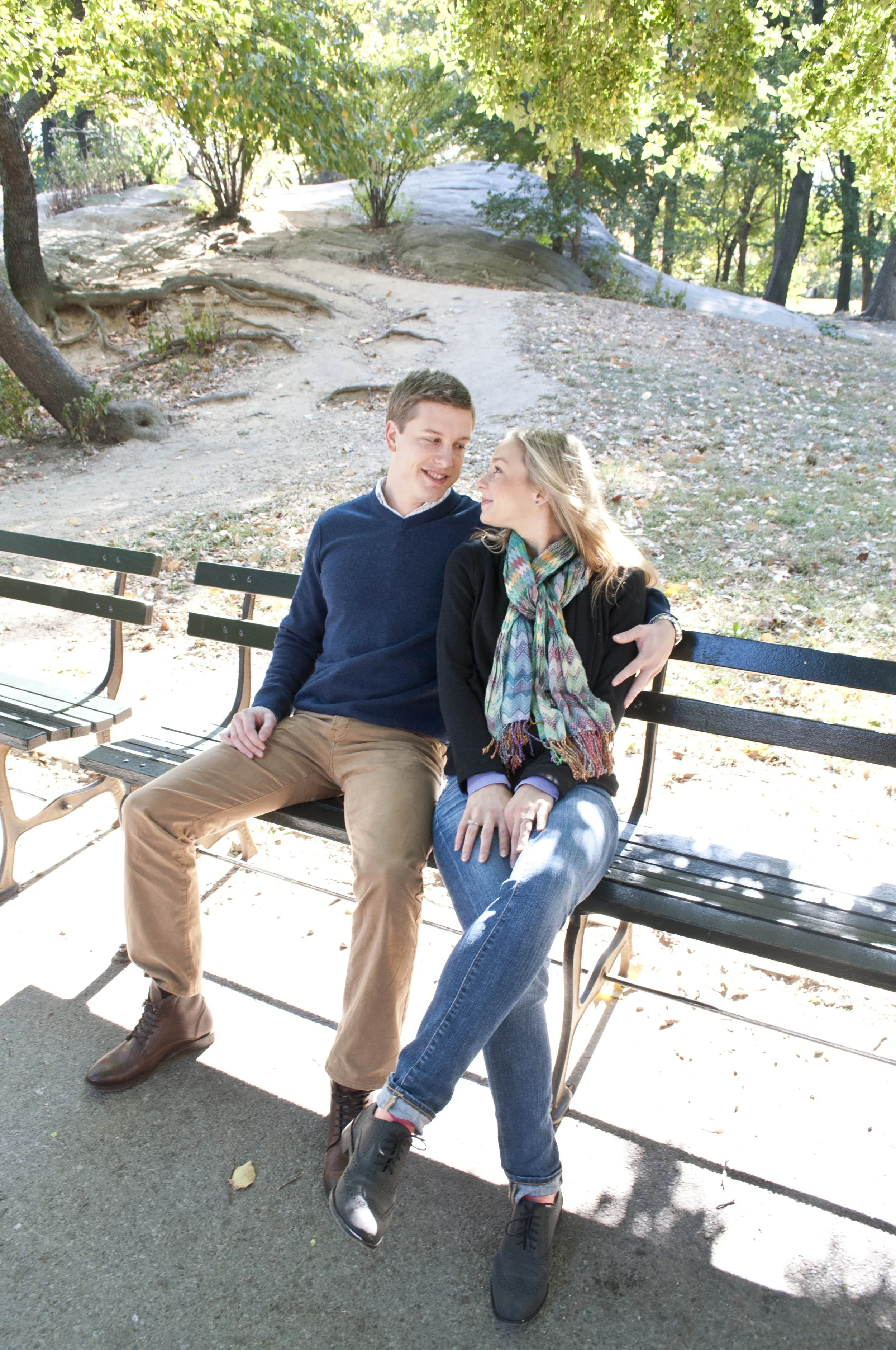 A good, reliable park bench.