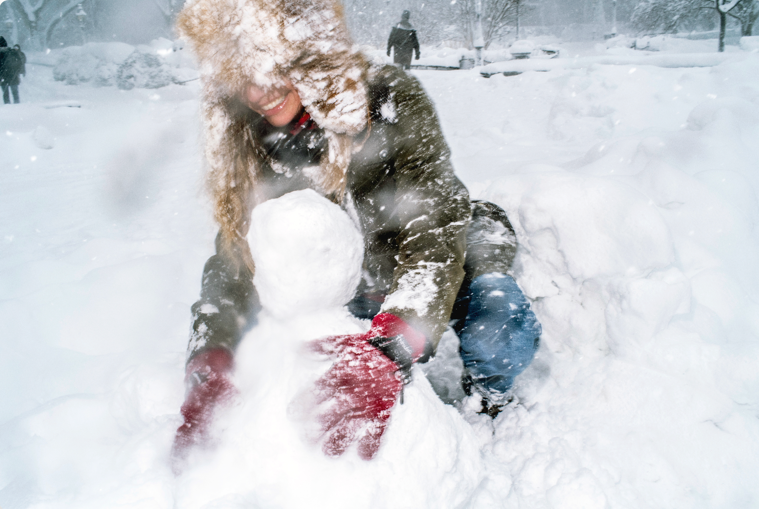 Photographing in a White Out