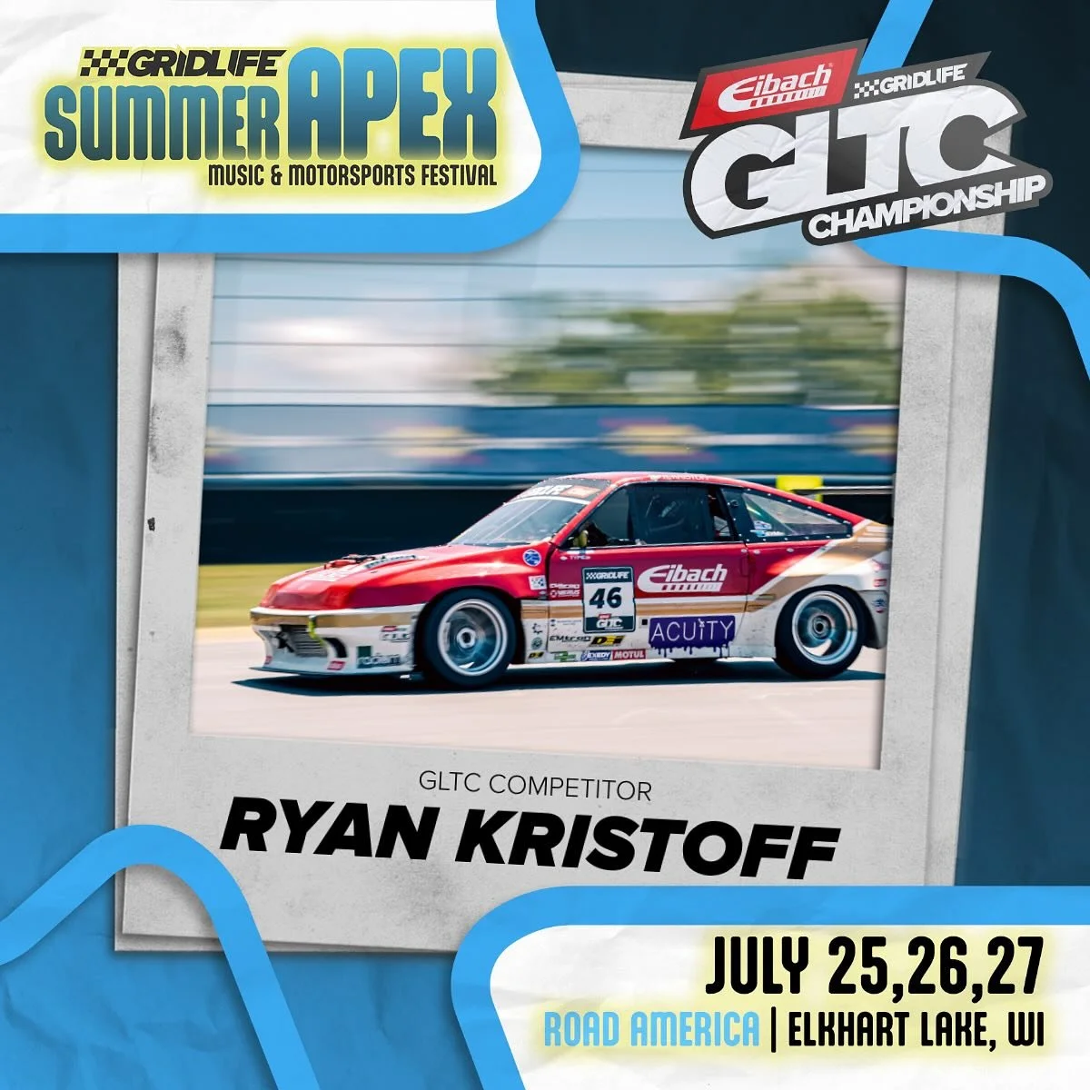 Will I be able to outrun all of the fast Corvettes and V8s at Road America for @summer.apex ?

The song sums it up but we&rsquo;re going to go like hell anyways. The biggest event of the season is 2 weeks away. Will you be there?!

Shoutout to @patri