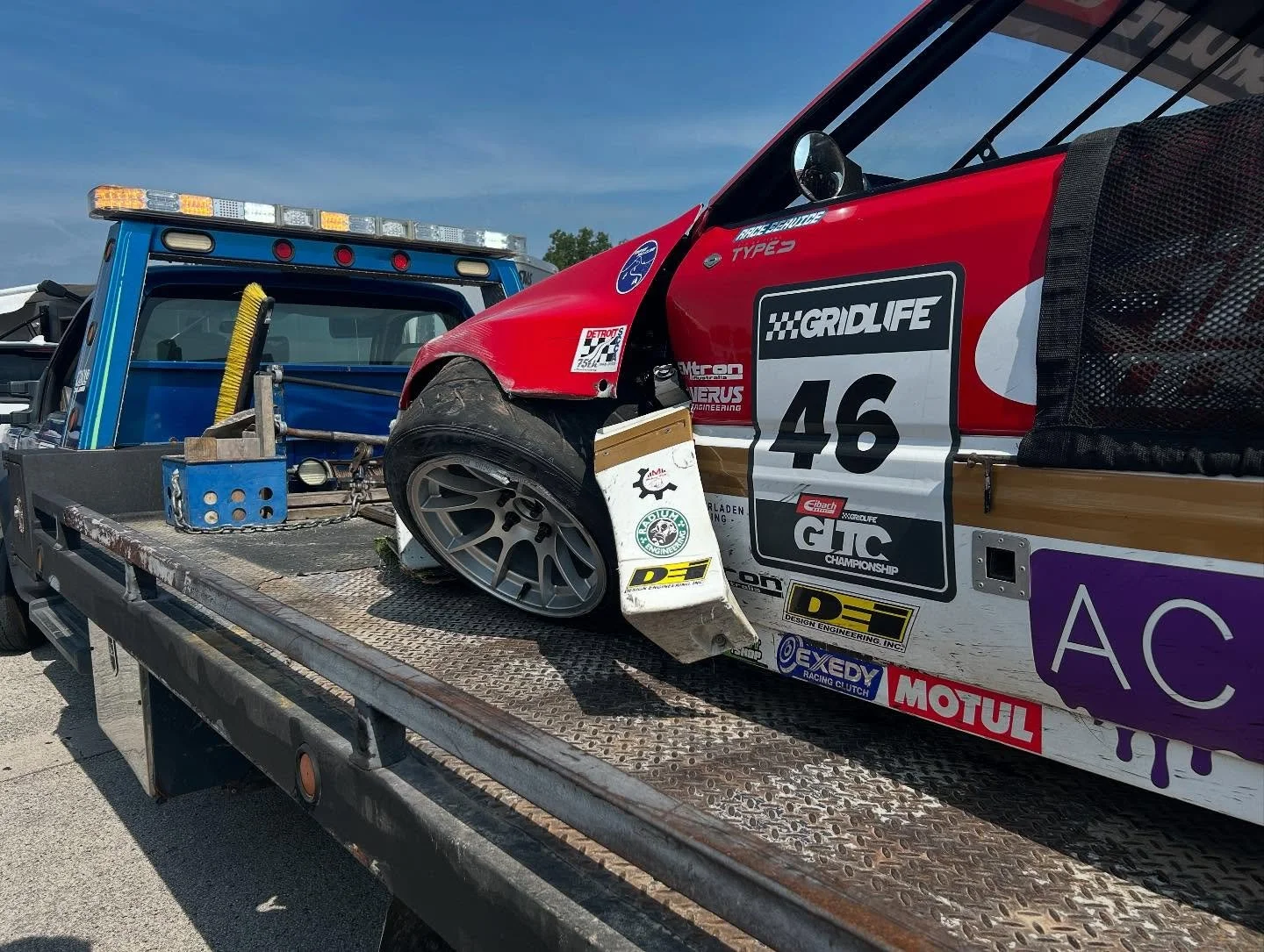 Whelp the streak is over. 28 race starts and 28 race finishes (and not missing one practice qualifying or autocross run etc in between) with the TCRX - Road America ended after less than 2 laps.

Most saw already but exiting Canada corner I used the 